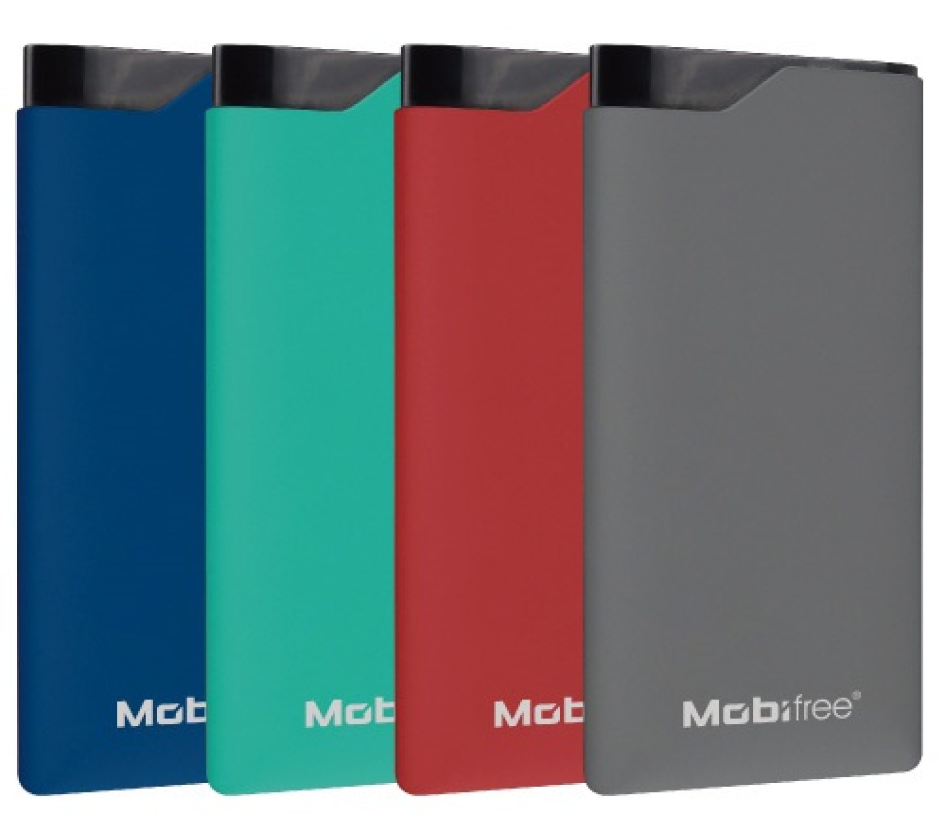 Cargador portátil Mobifree Power Bank 10000 mAh – Gris, Varios, 1