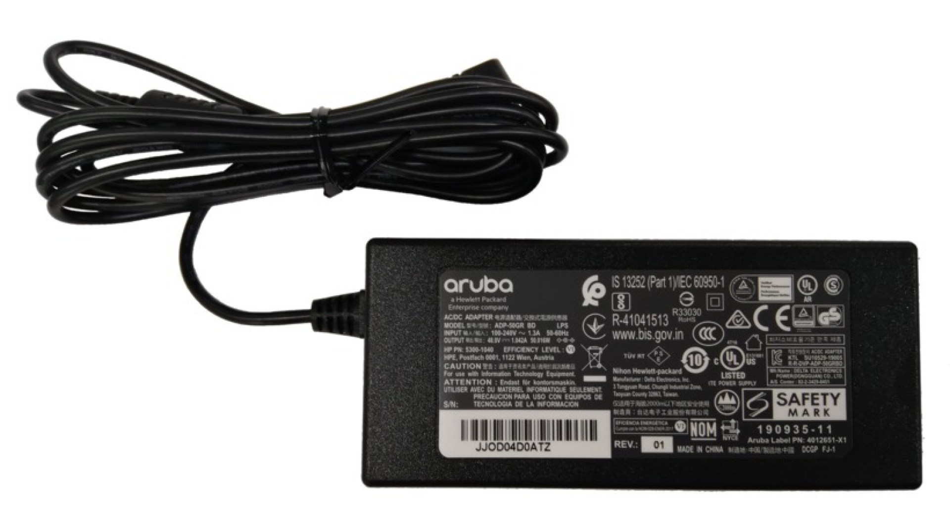 Adaptador  ARUBA R3K00A – Negro