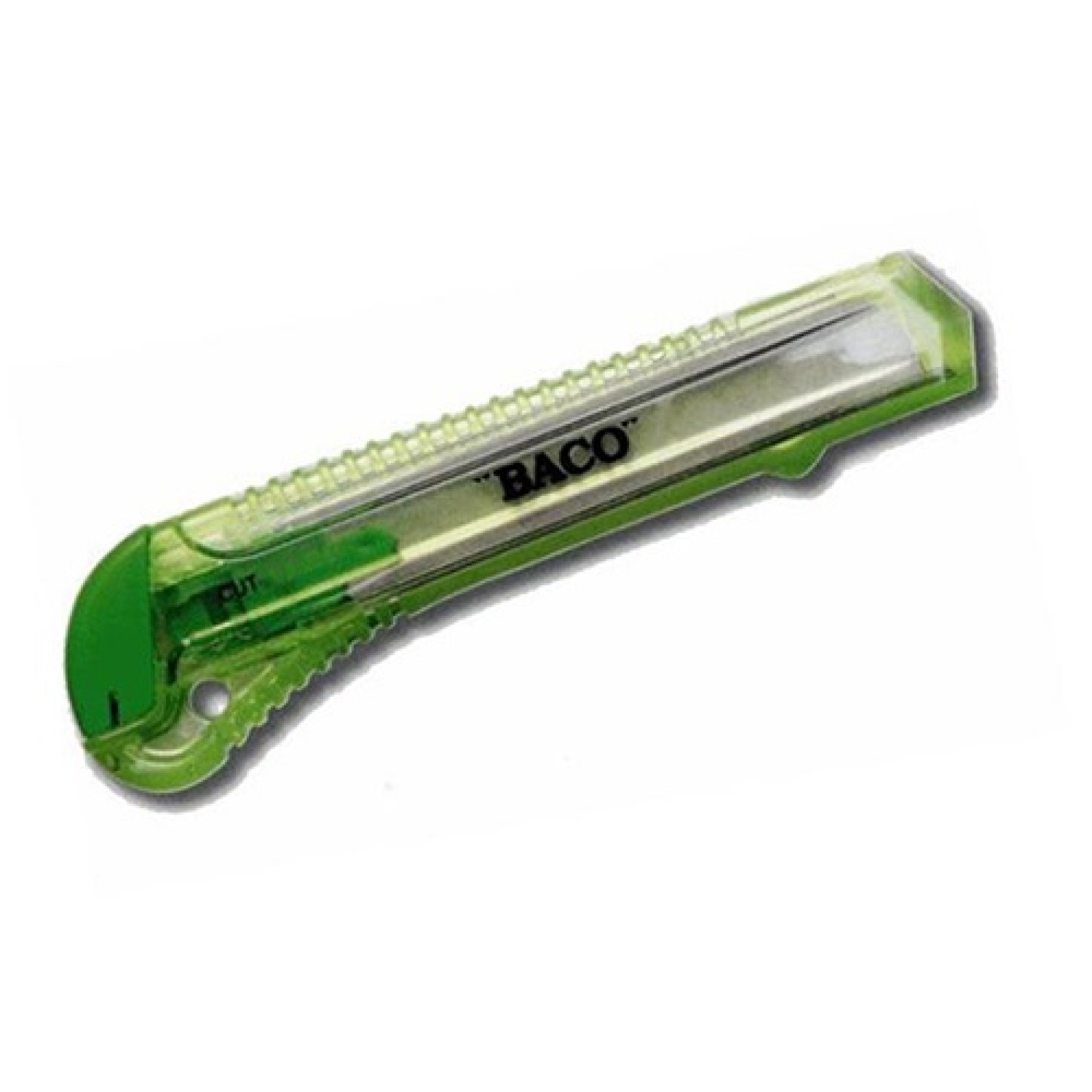Cutter BACO CUT-202 00880. Largo de 13 cm. Bolsa con 25 piezas –