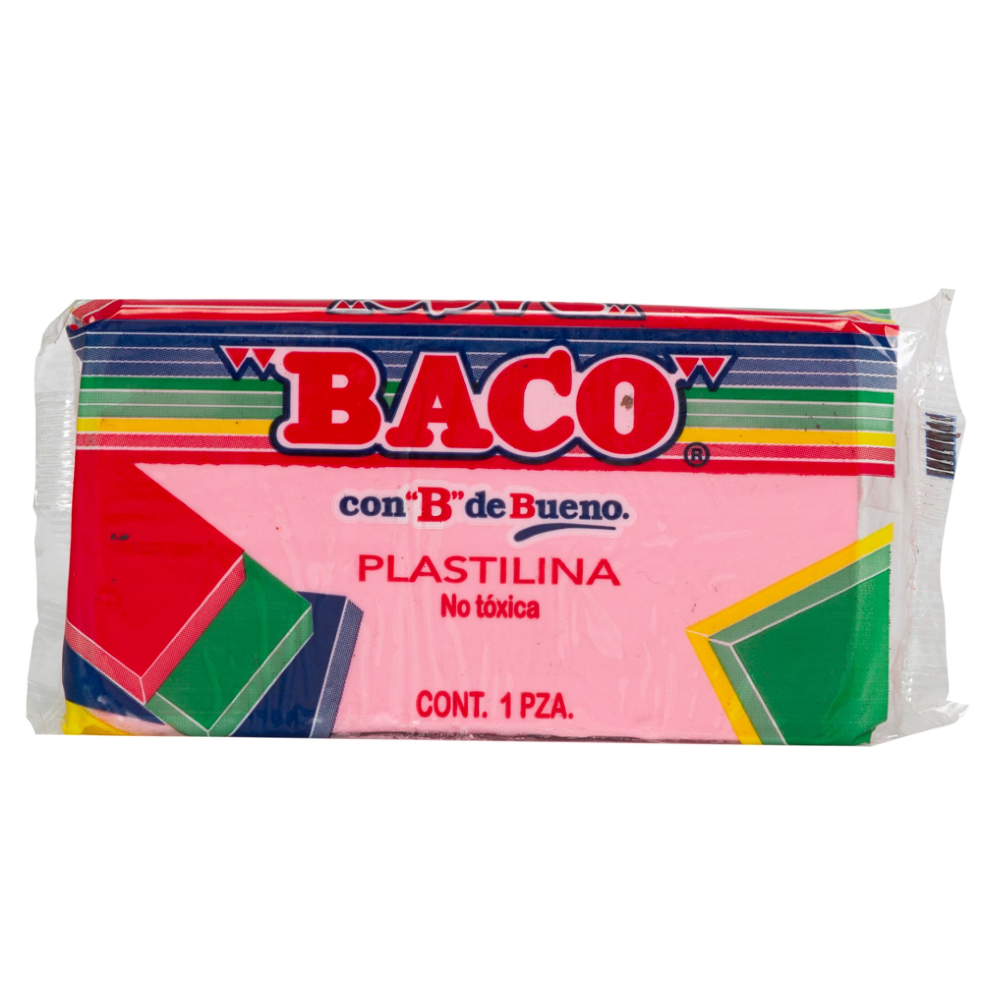 Plastilina Baco Maqueta 180 gramos color rosa pastel Clave PL005 no. 53 –
