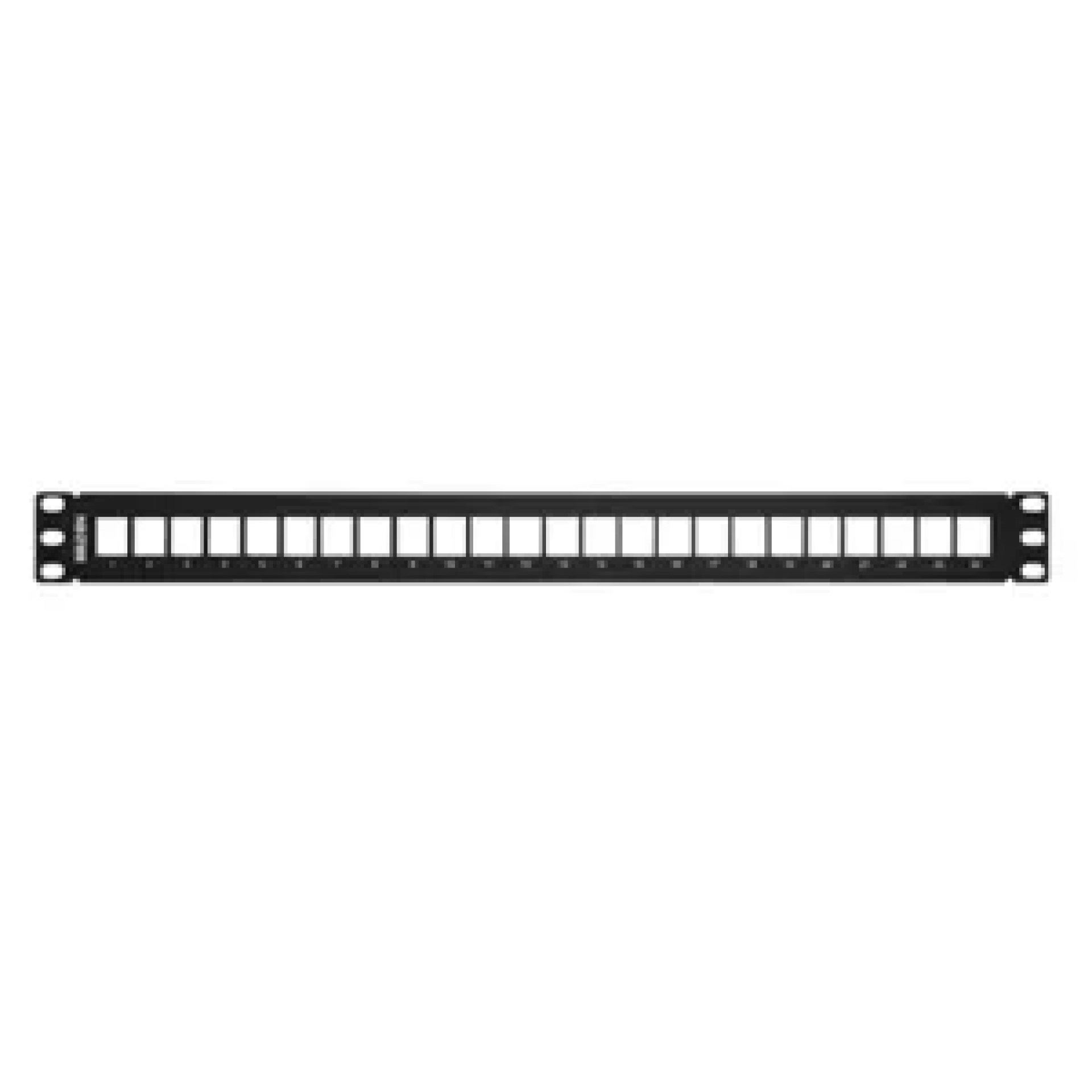 Patch Panel Modular CAT6/6A 24 Espacios 1U BELDEN AX103114 – Negro