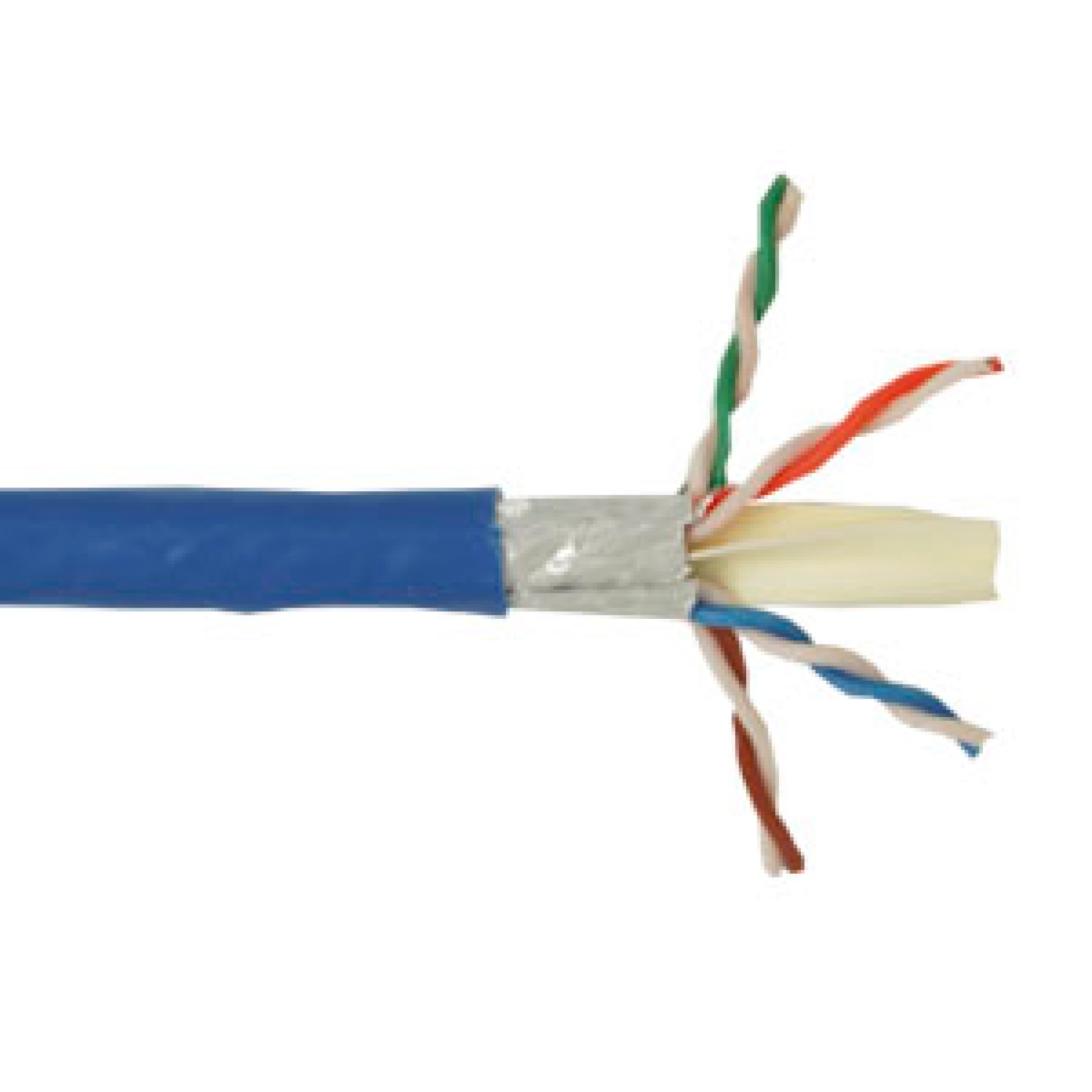 Bobina de Cable UTP CAT6A BELDEN 10GXS12 0061000 – 305 m, Azul, Interior, CAT6A, 100  Cobre