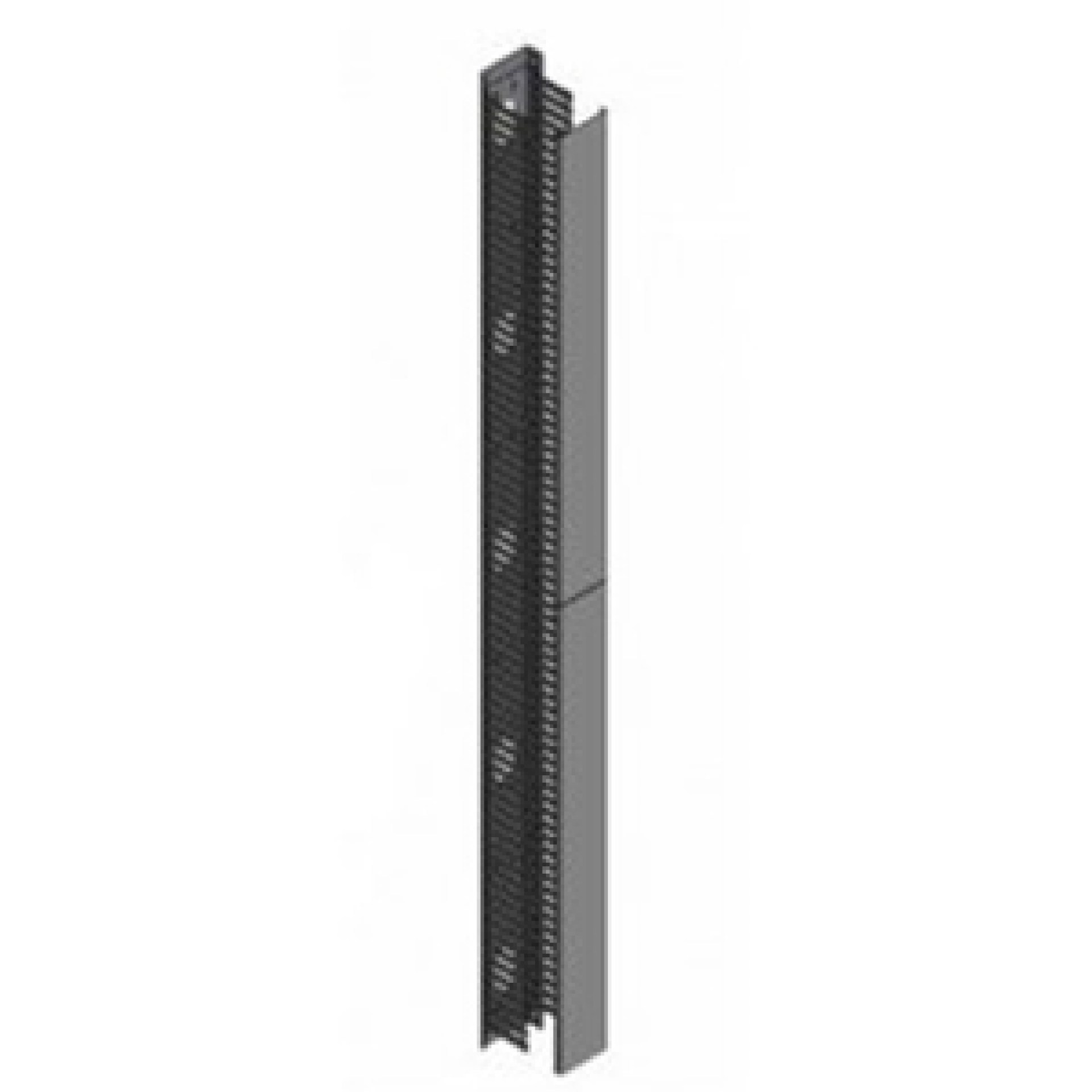 Organizador Vertical con Tapa BELDEN VCMFDR4X4 – Negro, 101.6 mm, 2133.6 mm