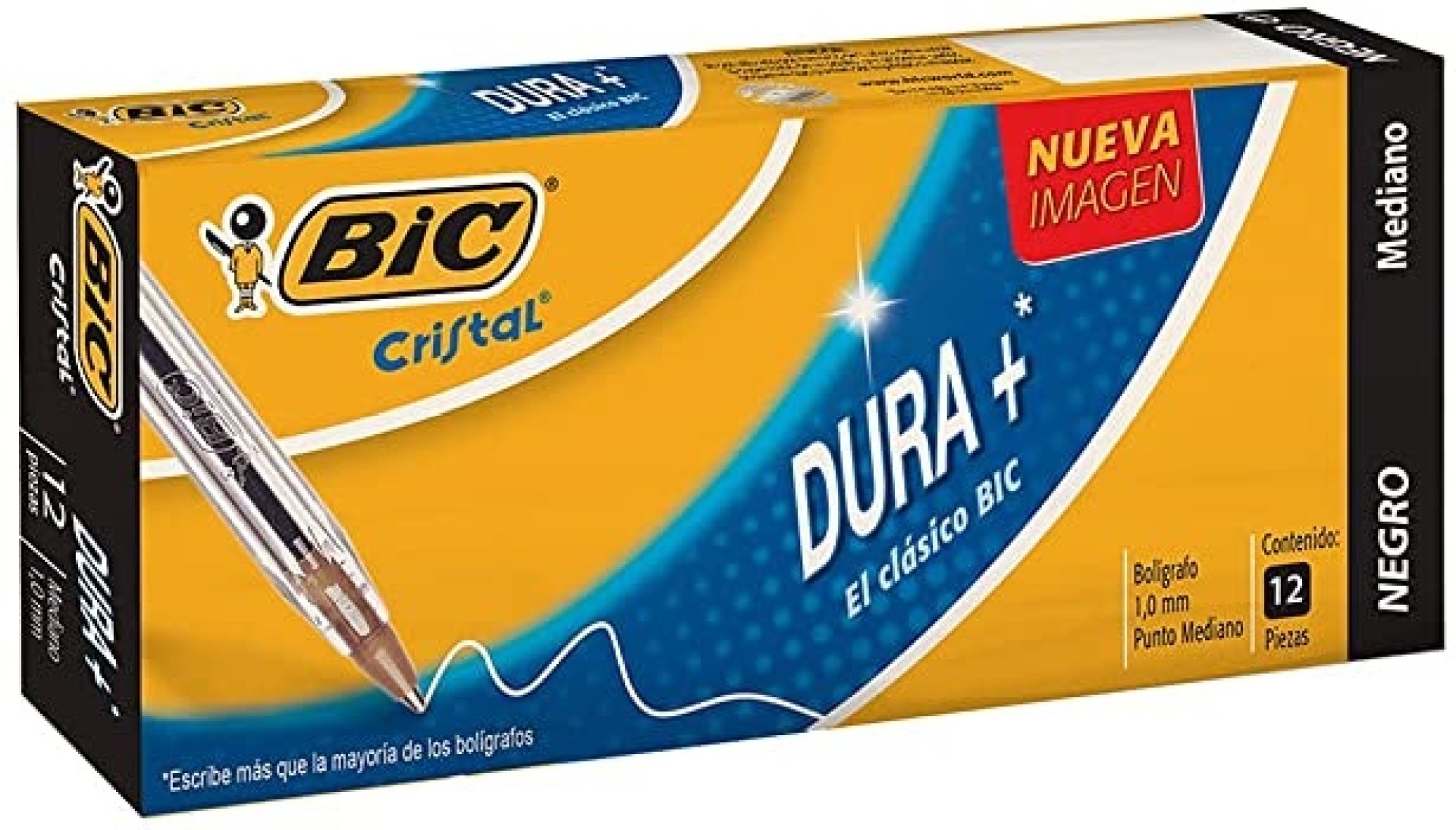 Bolígrafo Negro Dura + Bic 923995/939529 – Negro
