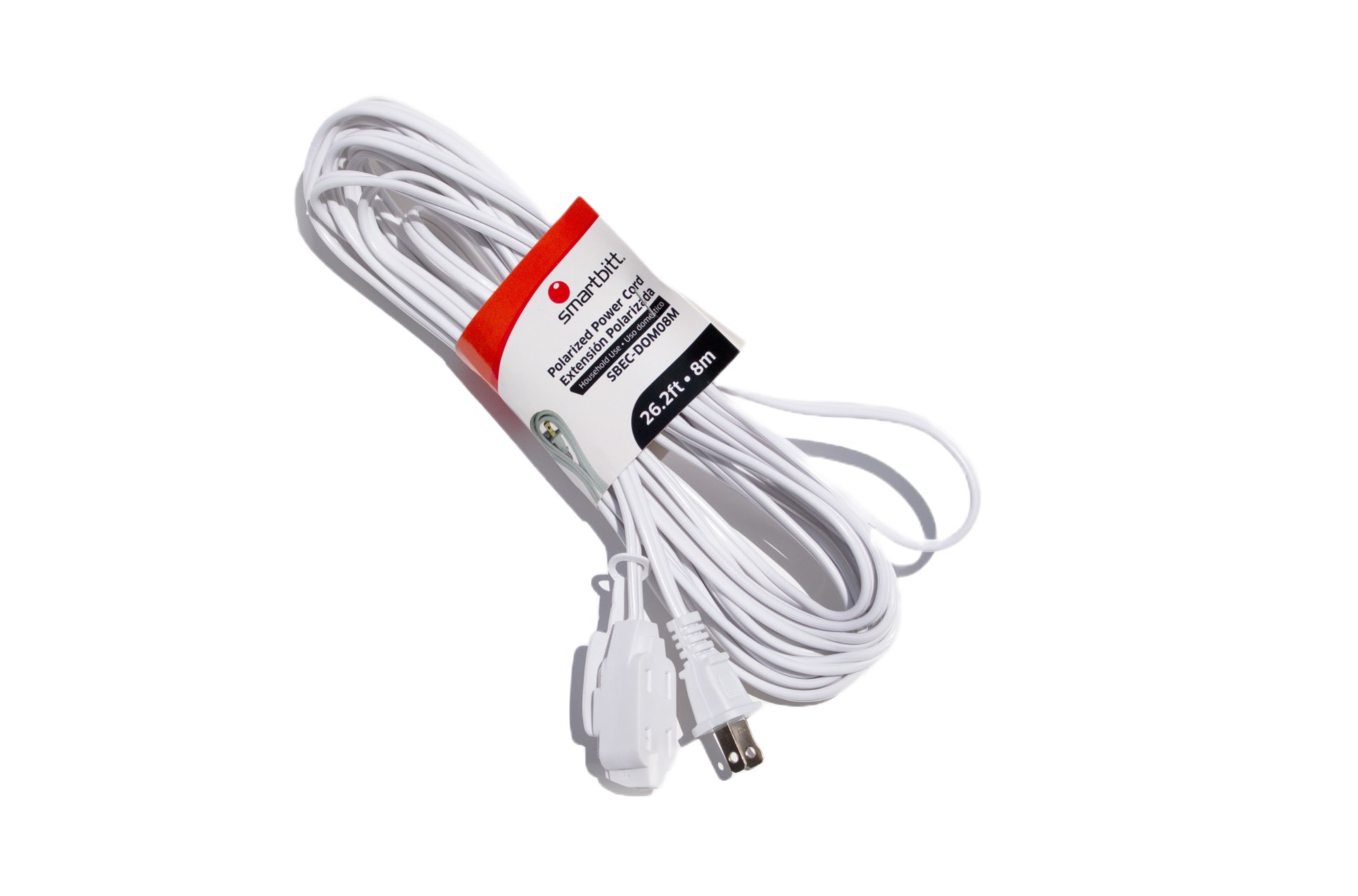 Extensión Domestica SMARTBITT SBEC-DOM08M – Blanco, 3, 8 m