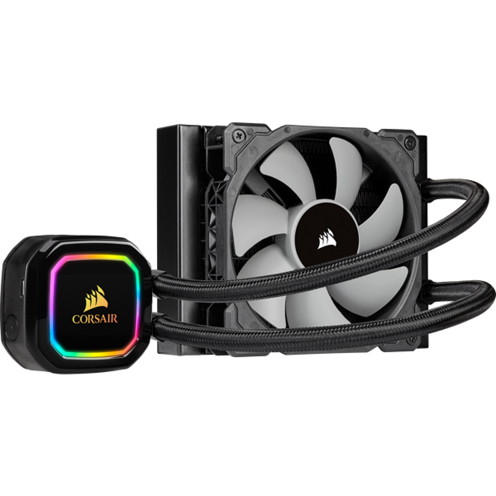 Enfriamiento Liquido  CORSAIR iCUE H60i RGB PROXT – Negro, Enfriador