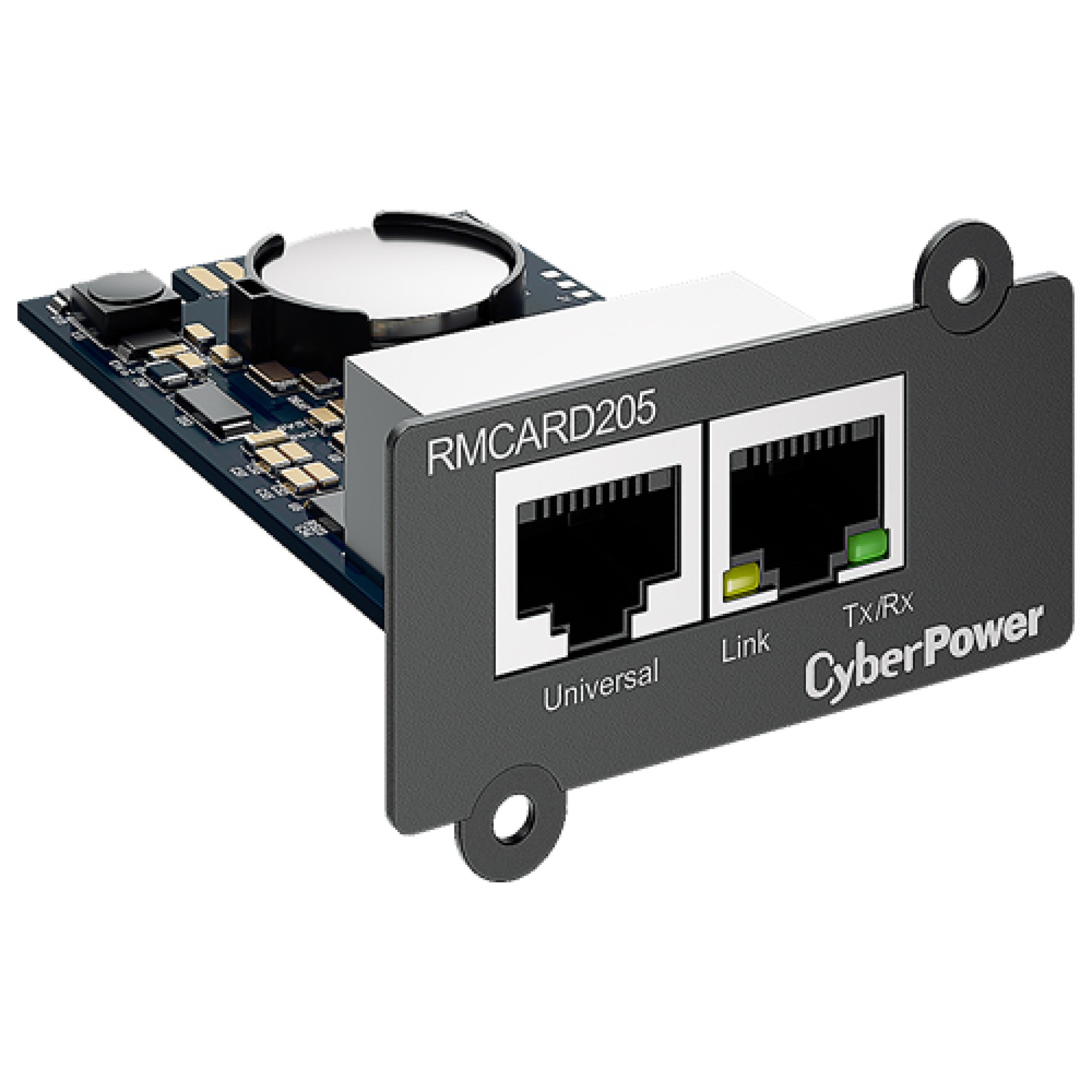 Tarjeta de monitoreo CyberPower – Negro, RJ45