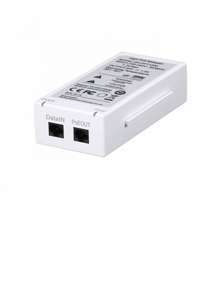 Inyector PoE  Dahua Technology DH-PFT1200 –