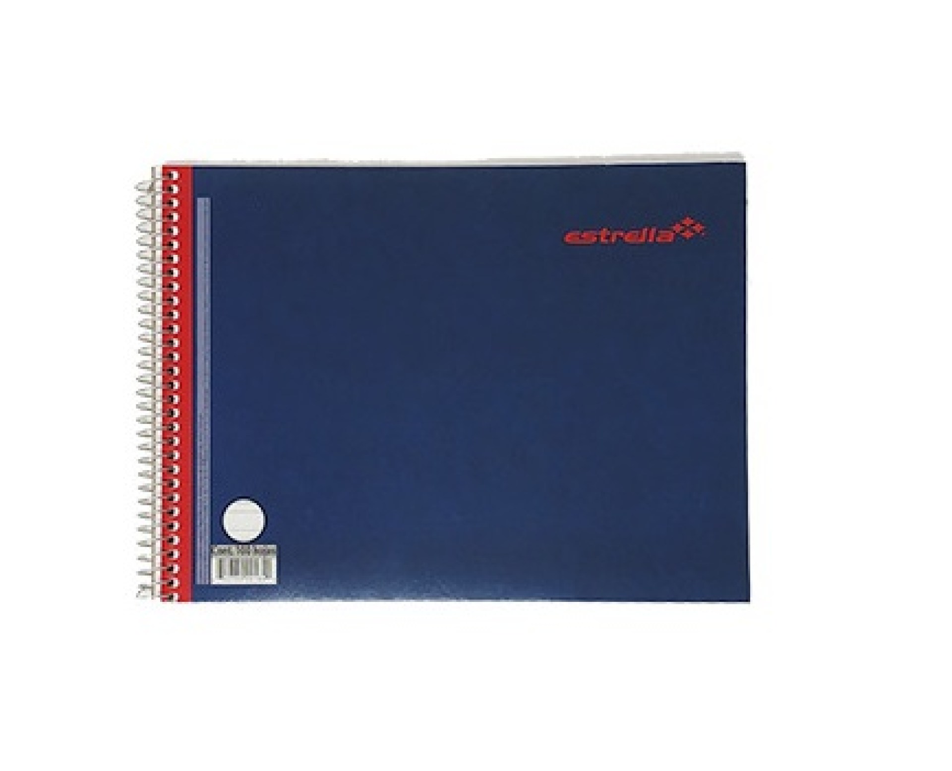 Cuaderno con Espiral ESTRELLA 0164 Doble raya. 100 hojas. Forma Italiana –