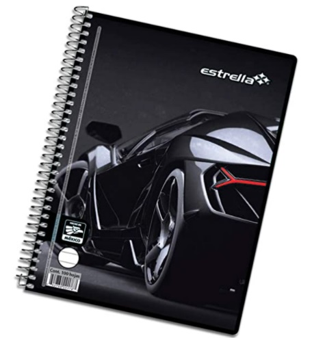 Cuaderno ESTRELLA 0178 100 Hojas Raya Medidas 15.3 x 20.5 cm Papel Bond –