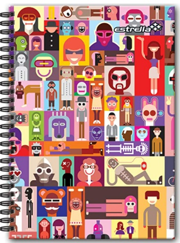 Cuaderno Doble Espiral ESTRELLA 0622 Raya 180 Hojas –