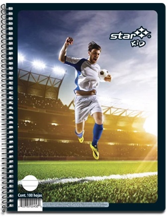 Cuaderno Profesional Star Kid Liso Doble Raya 100 H –