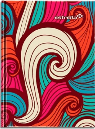 Libreta de 1/4 ESTRELLA 0079  Raya 144 Hojas –