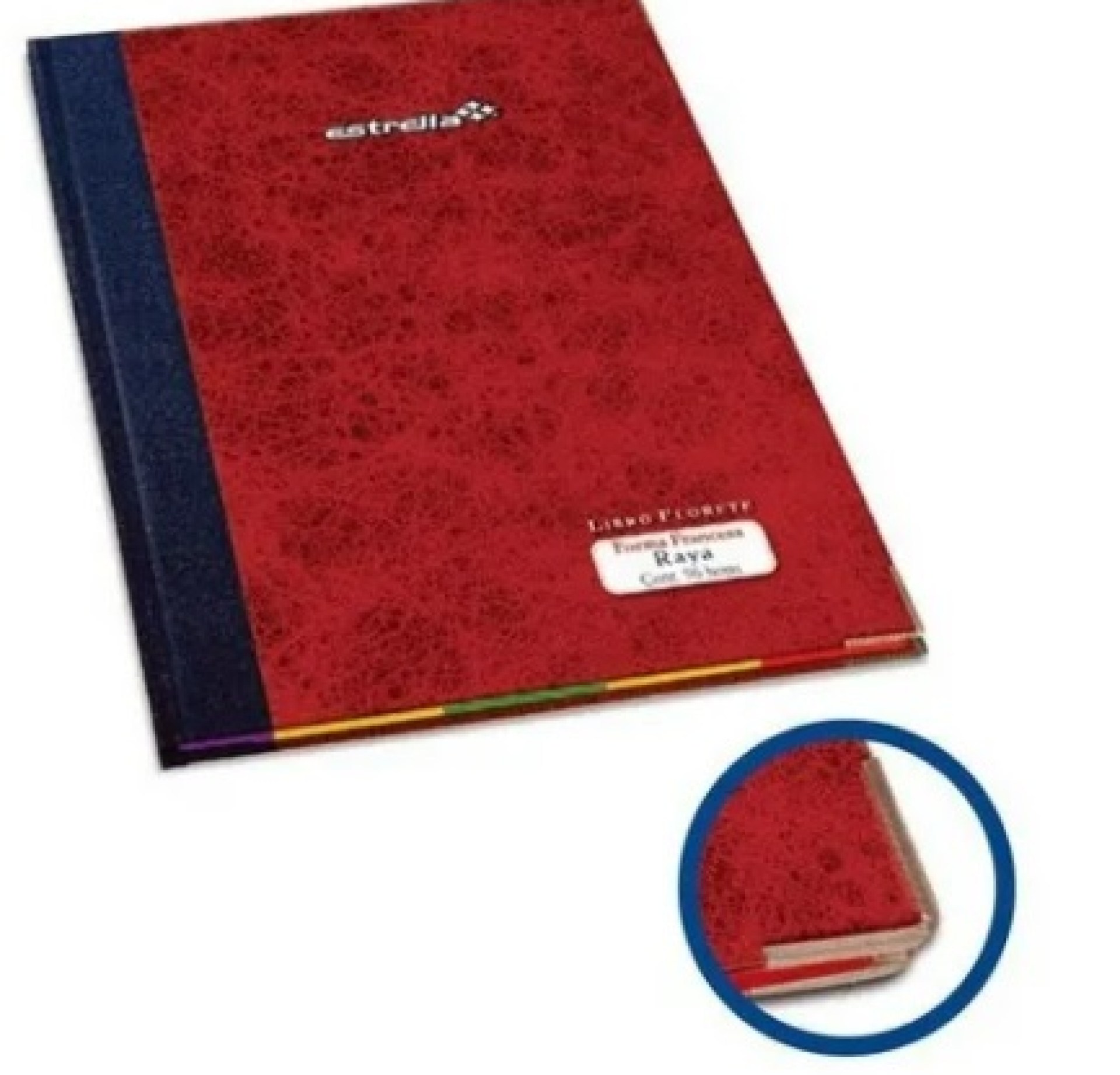 Libro Florete ESTRELLA 0099 192 Hojas Medidas 23.7 x 34.9 cm papel bond –