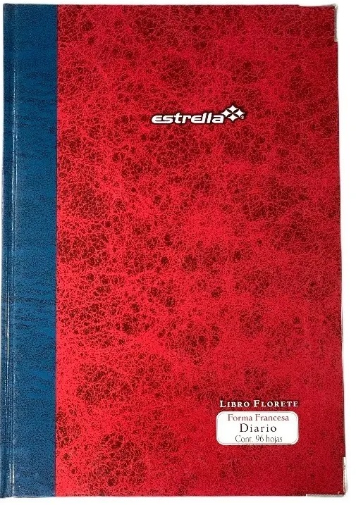 Libro Florete Diario 96 Hojas –