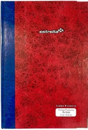 Libro Florete Actas 96 Hojas –