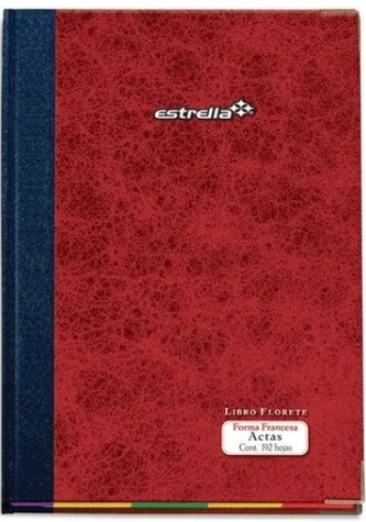 Libro Florete Actas 192 Hojas –