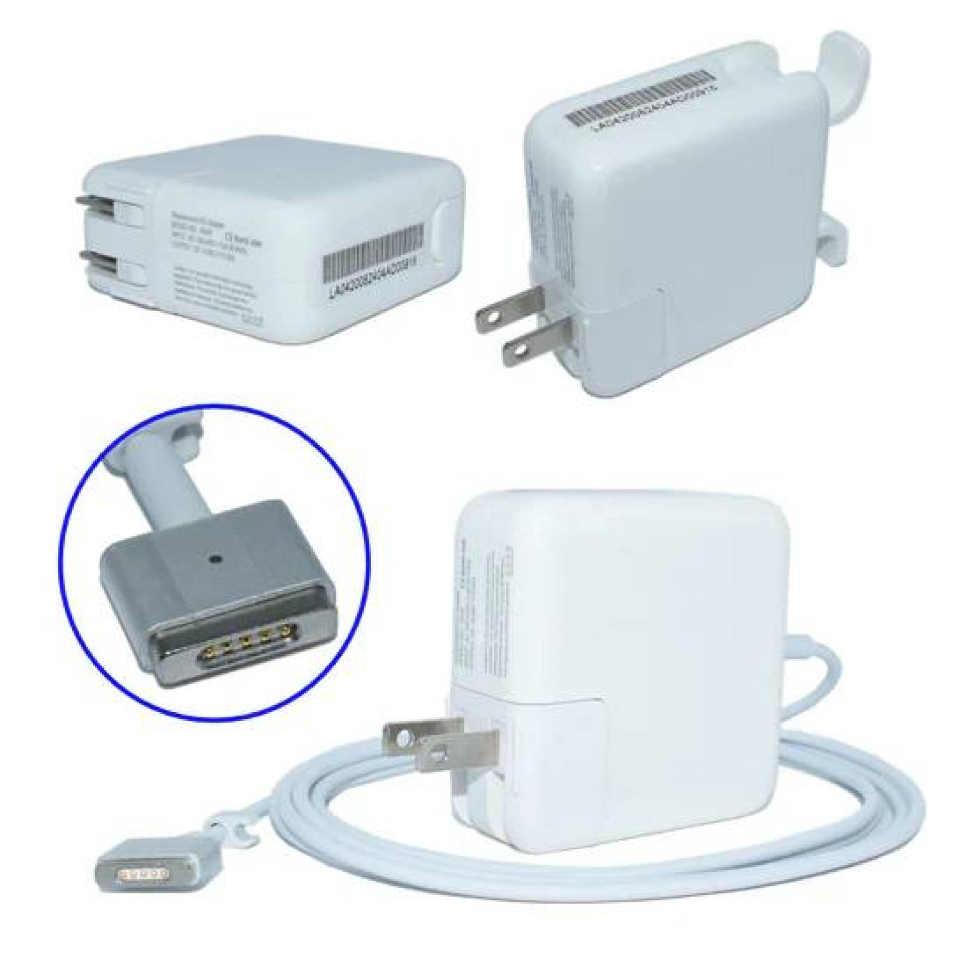 Cargador / Adaptador para Laptop GENERICO AP2-45W de 45w 14.5v y 3.1A magsafe 2 –