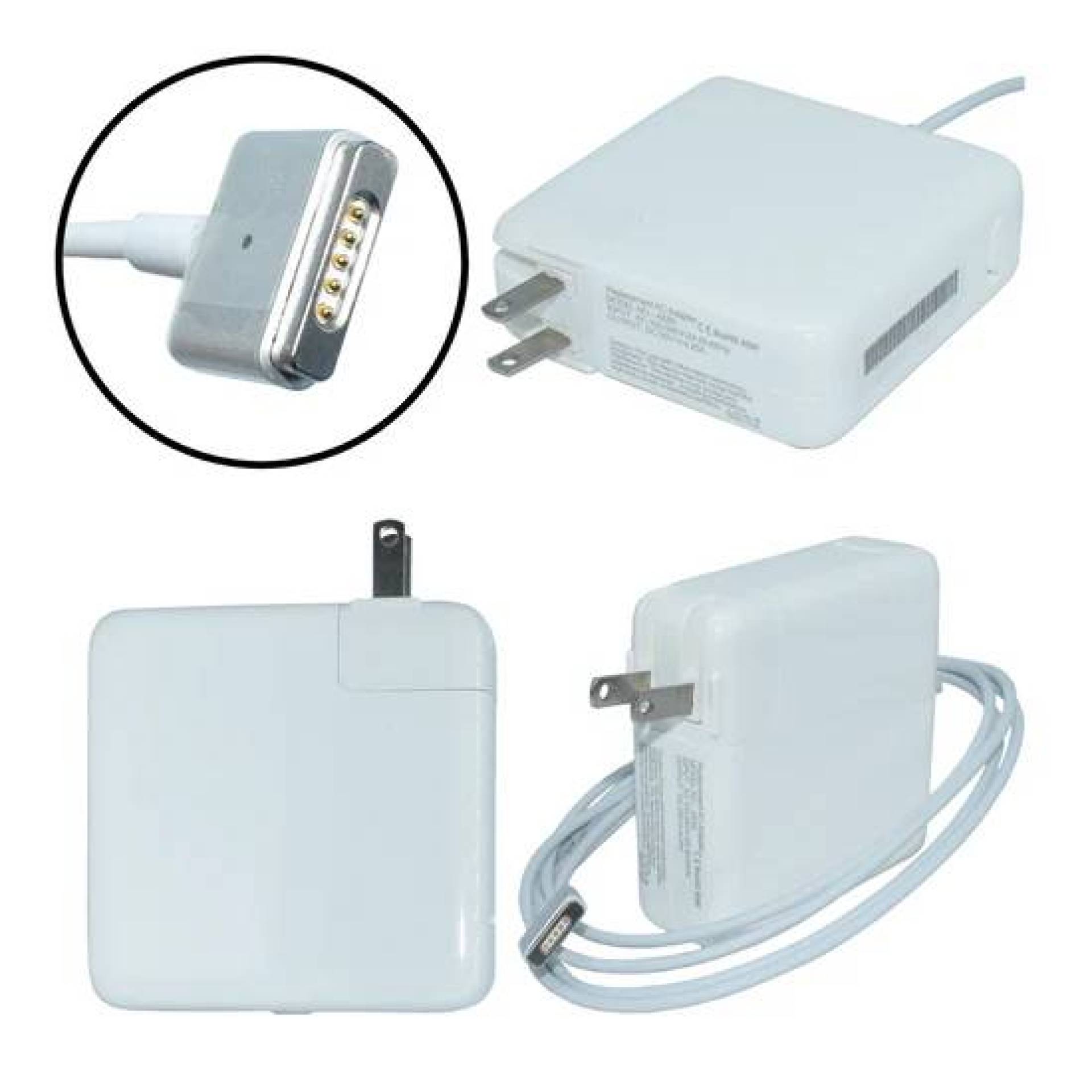 Cargador / Adaptador para Laptop AP2-85W GENERICO de 85w 18.5v y 4.6A magsafe 2 –