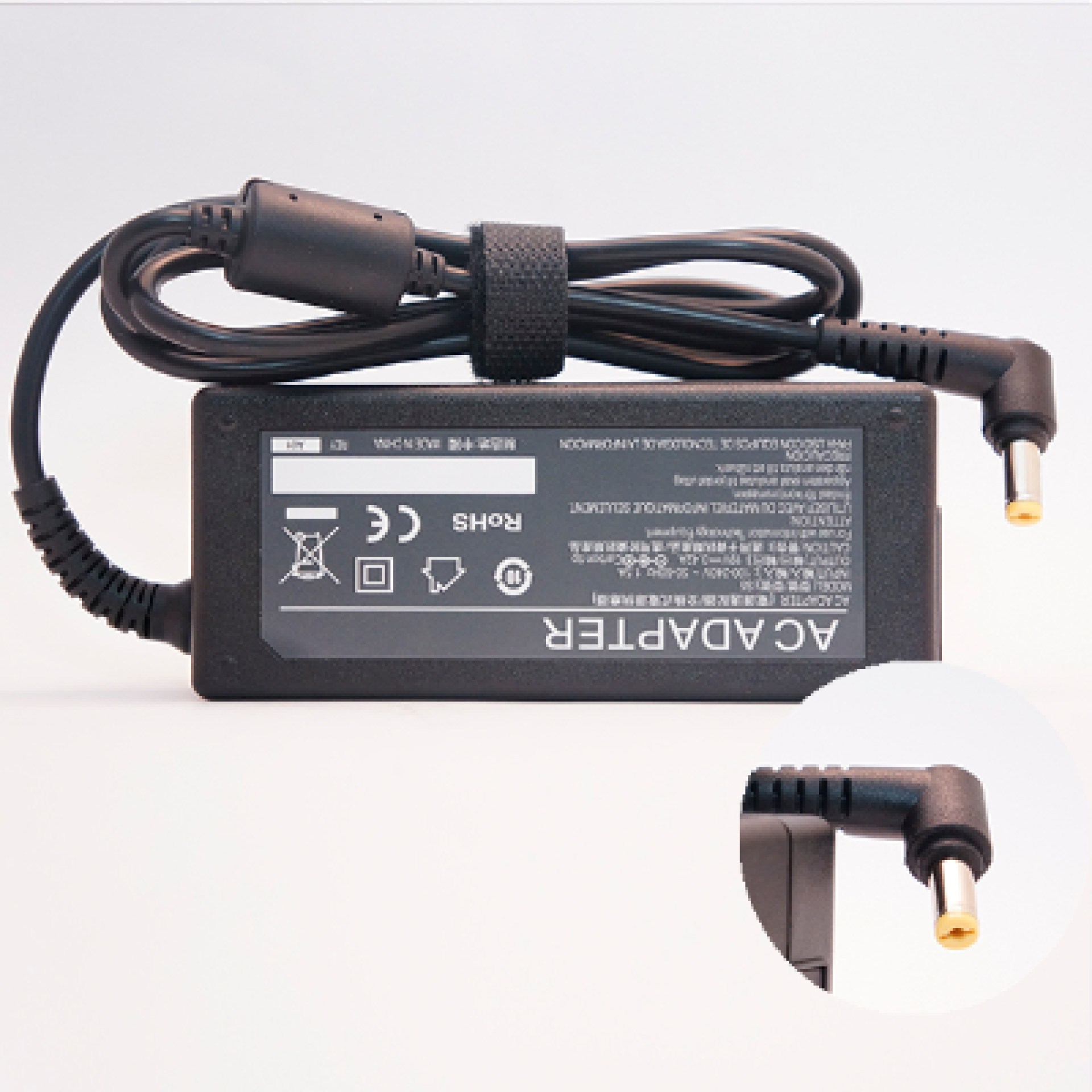 Cargador / Adaptador para Laptop GENERICO AC-Acer de 65W 19V 3.42A  (5.5*1.7) –