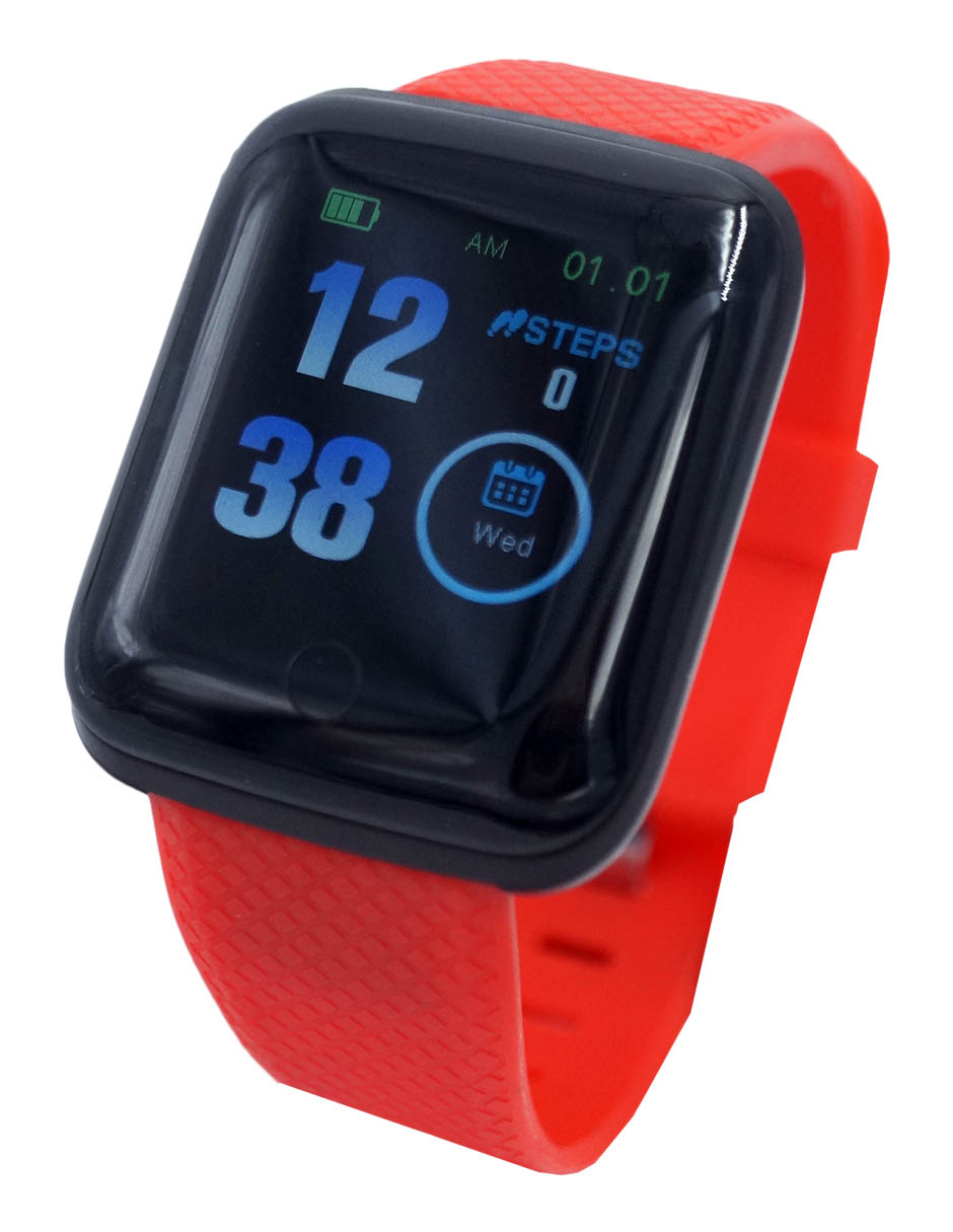 Reloj inteligente  Highlink SQUARE BRACELET – Rojo