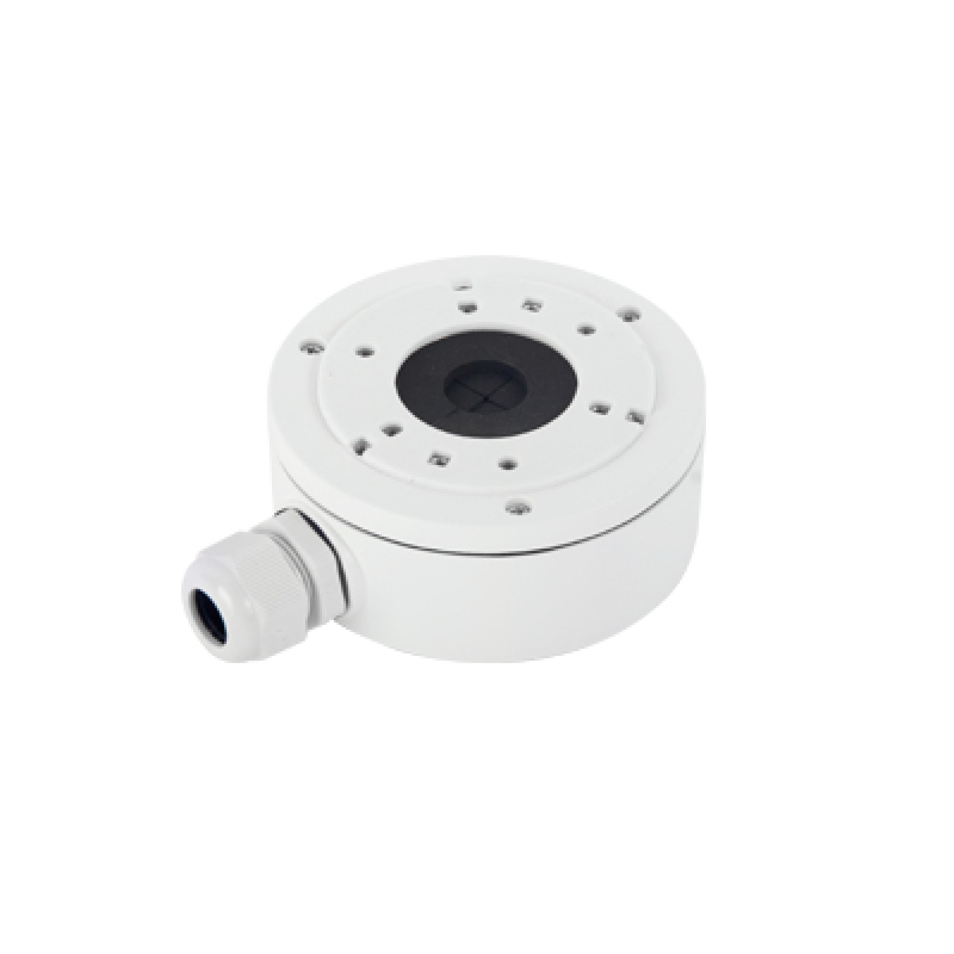 Caja de Conexiones de Metal HIKVISION DS-1280ZJ-XS – Carcasa y soporte, Universal, Color blanco, Aluminio, 1 pieza(s)