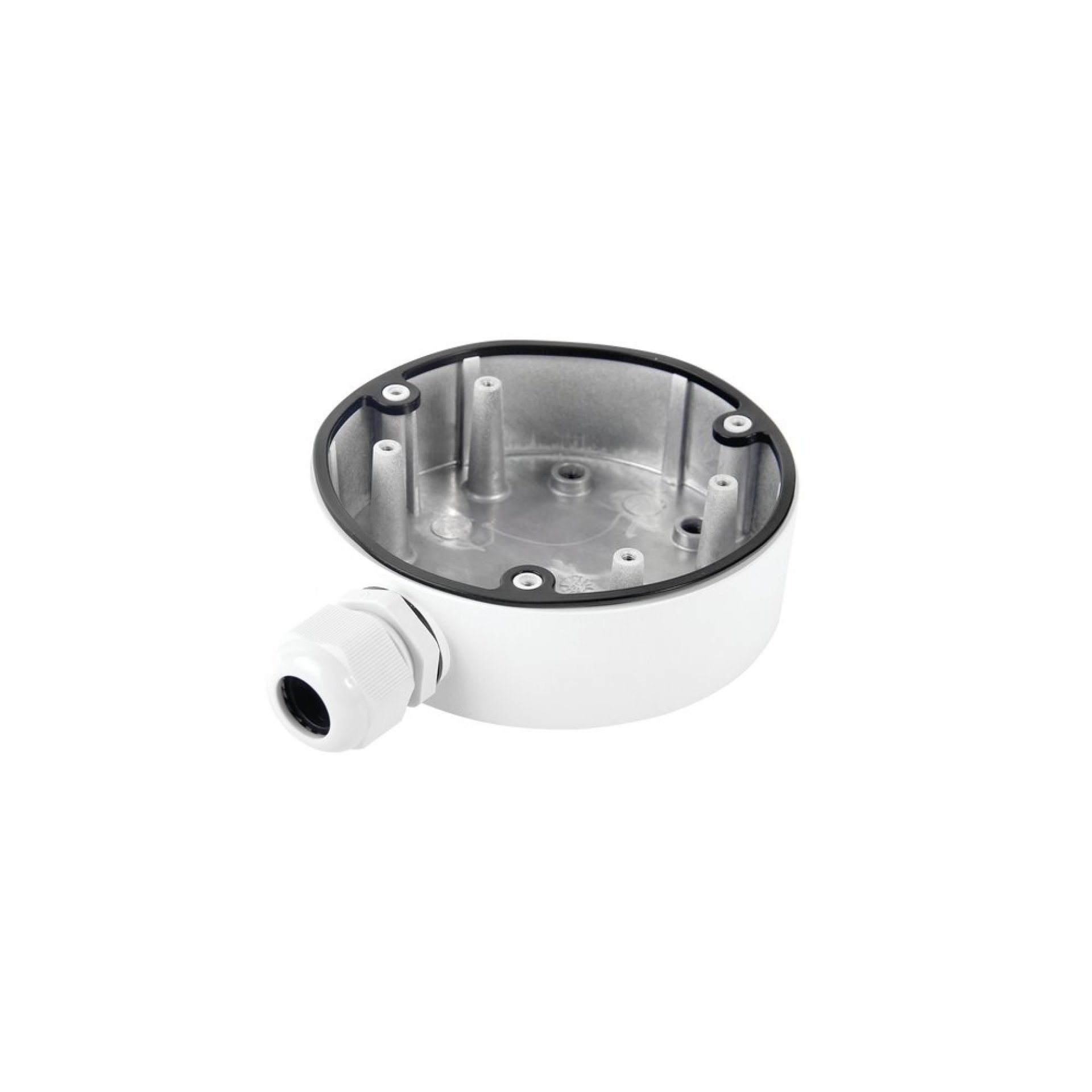 Caja de Conexiones HIKVISION DS-1280ZJ-DM21 – Exterior, Color blanco