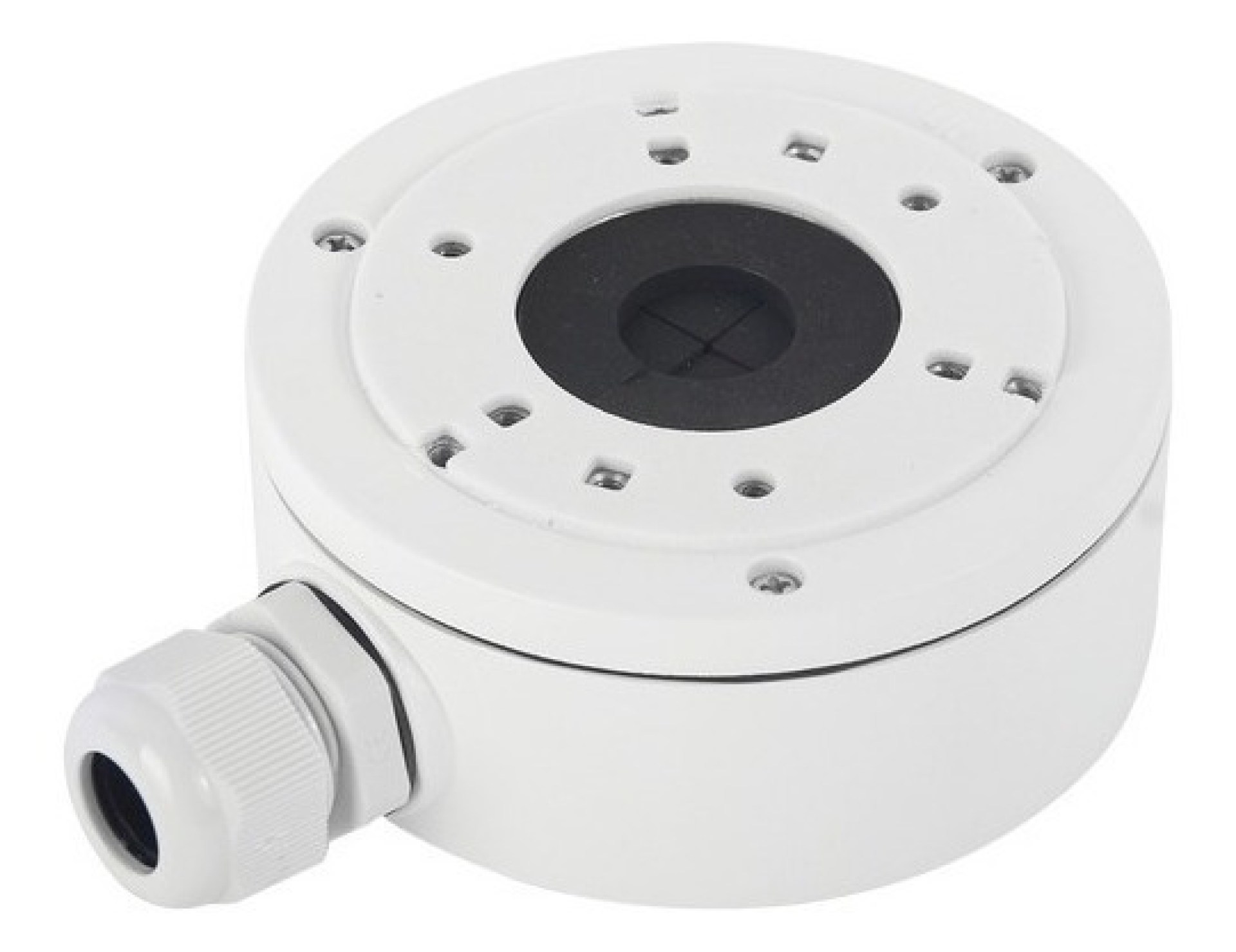 Caja de Conexiones de Metal Hikvision Digital Technology DS-1280ZJ-XS-AX – Caja de Conexiones, Color blanco, Metal