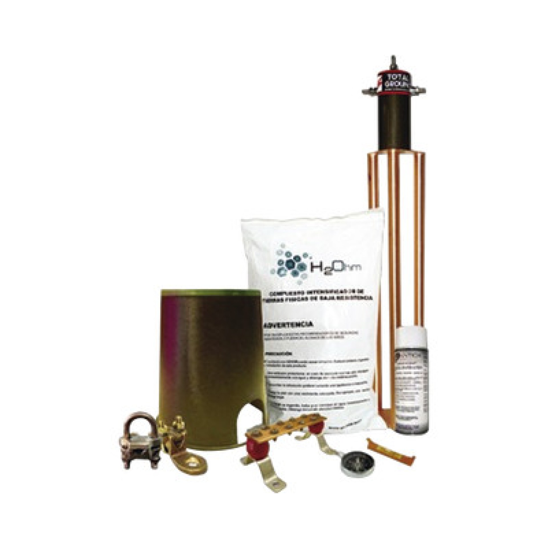 Kit de Tierra Física modelo TG45AB con Electrodo Magnetoactivo – capacidad: 45 AMP