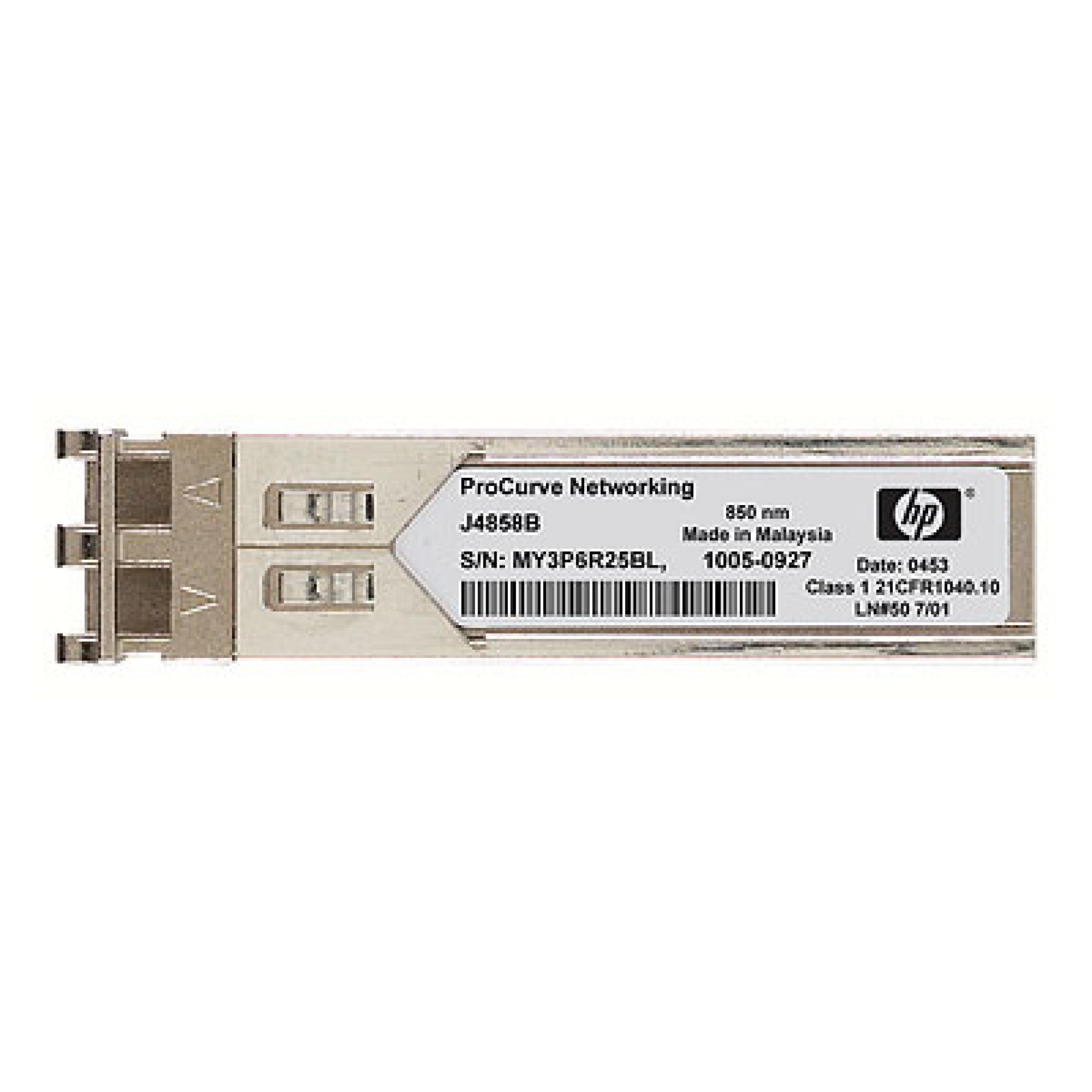 Módulo transceptor Hewlett Packard Enterprise X120 1G SFP LC SX – SFP, 1000 Mbit/s, SX