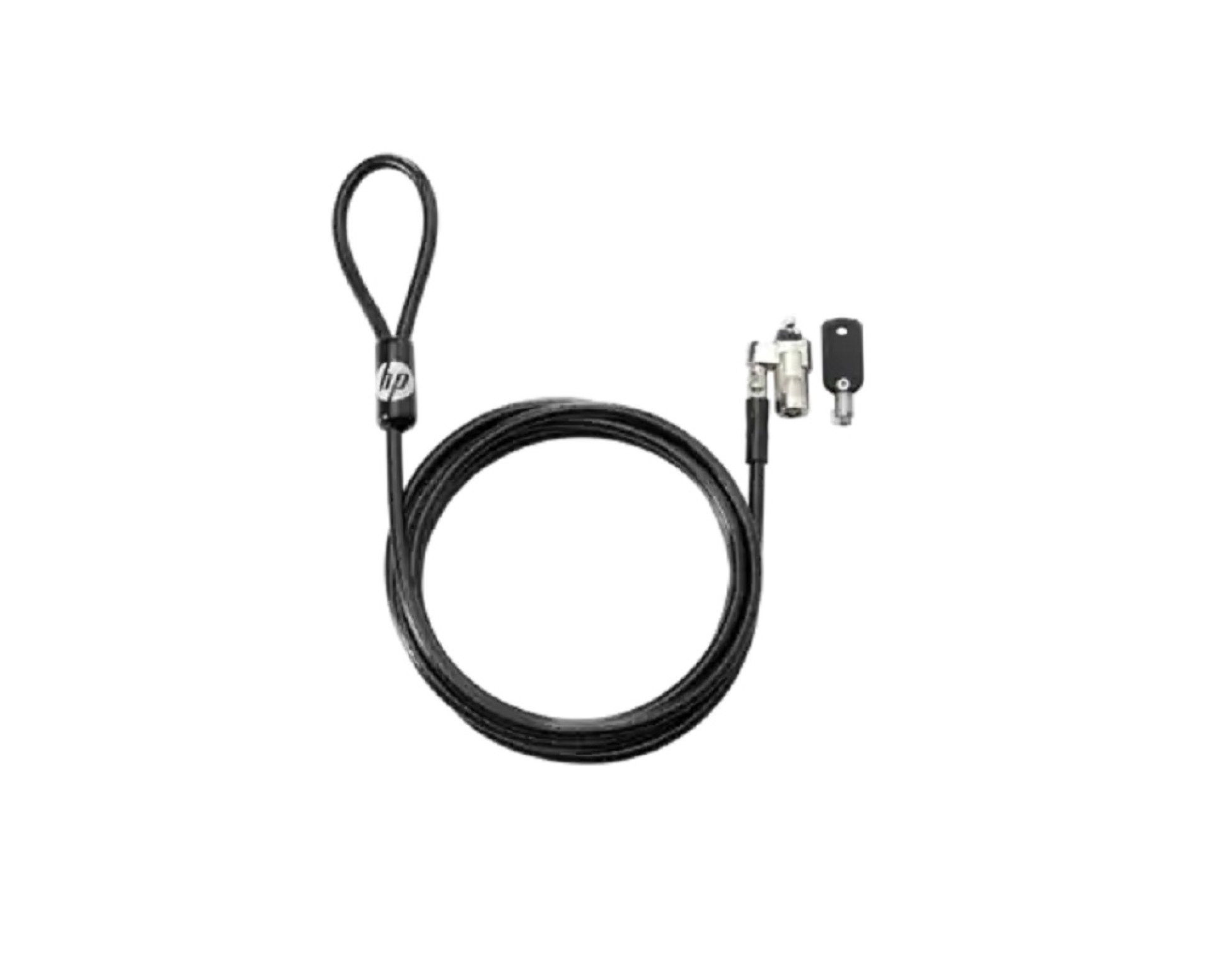 Candado de seguridad HP T1A62AA Llave – Acero galvanizado, 1.83 m, Laptops