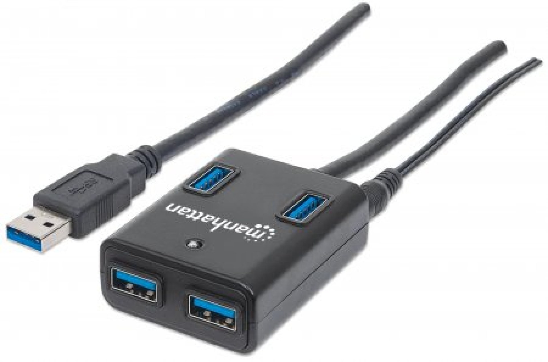 162302 Hub USB 3.0 de Supervelocidad incluyte fuente AC. –