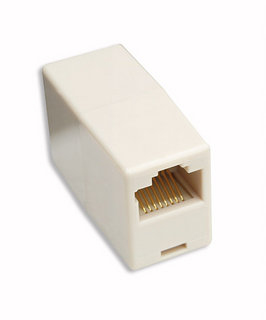 504225 COPLE RJ45 MODULAR CAT5E HEMBRA A HEMBRA UTP –
