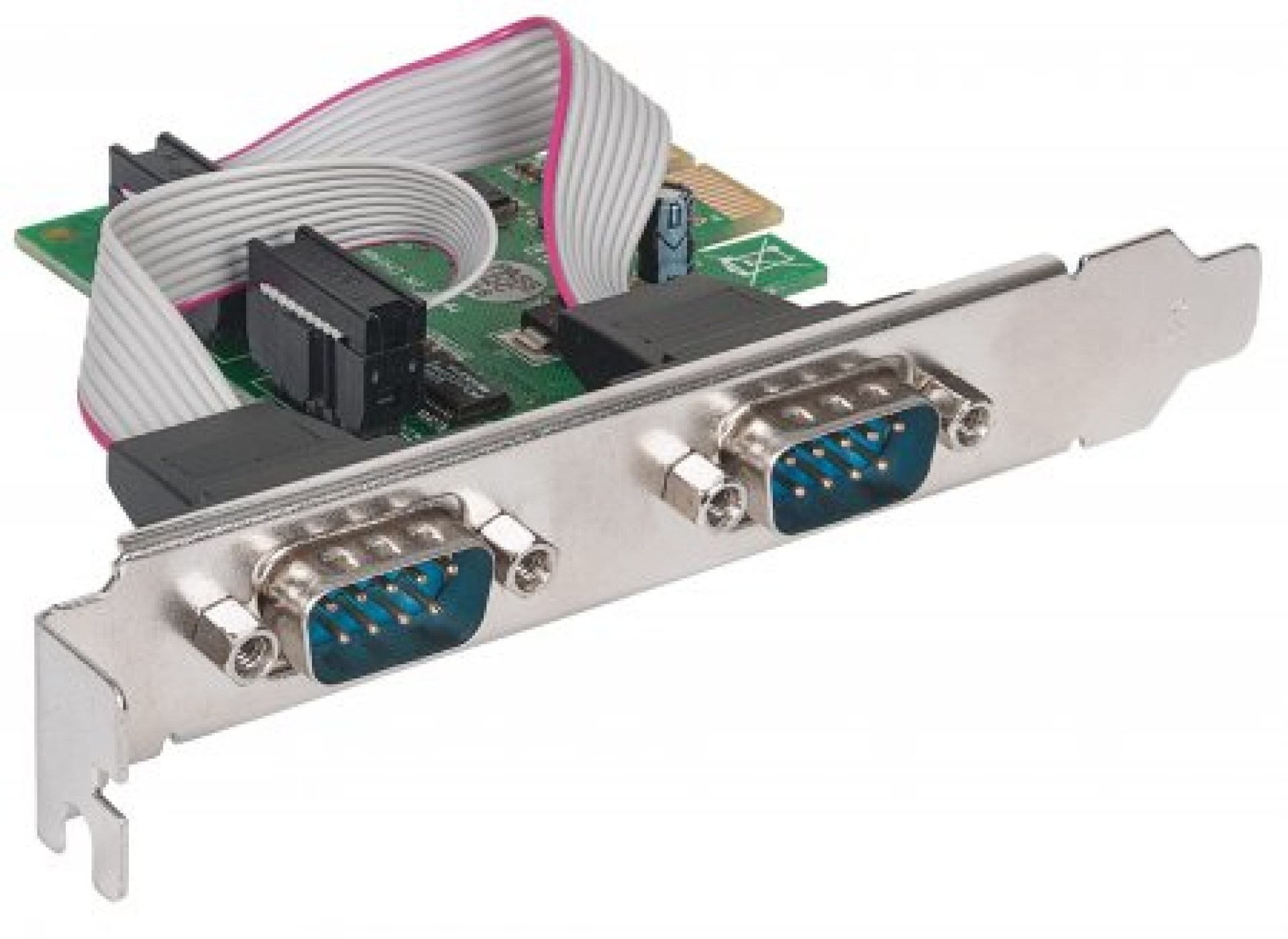152082 Tarjeta Serial PCI Express de dos puertos DB9 – para instalación en buses PCI Express x1, x4, x8 y x16