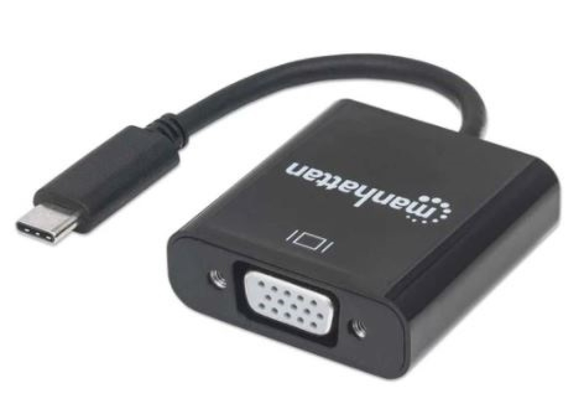 151771 Convertidor USB-C a VGA; Convierte una señal USB-C a una pantalla VGA – soporta resoluciones de hasta 1920x1080p a 60Hz