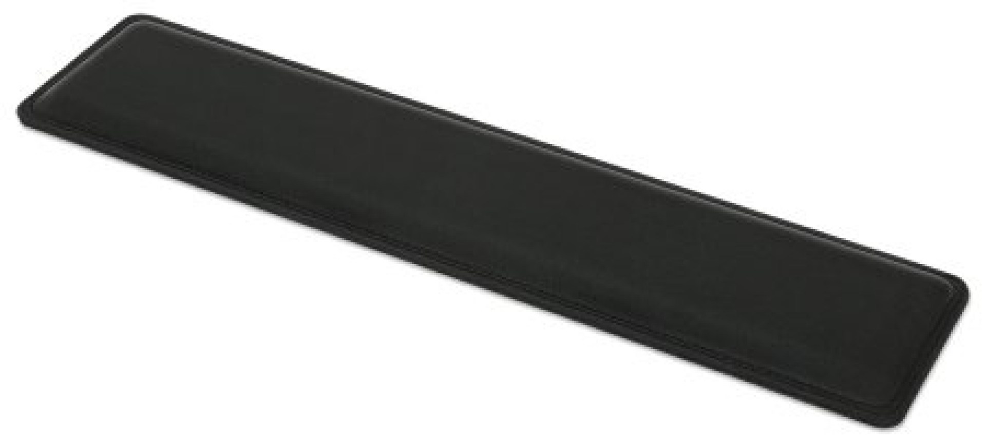 425520 Reposamuñecas soporte ergonómico para el teclado – Superficie resistente al agua, memory foam, base antideslizante, negro