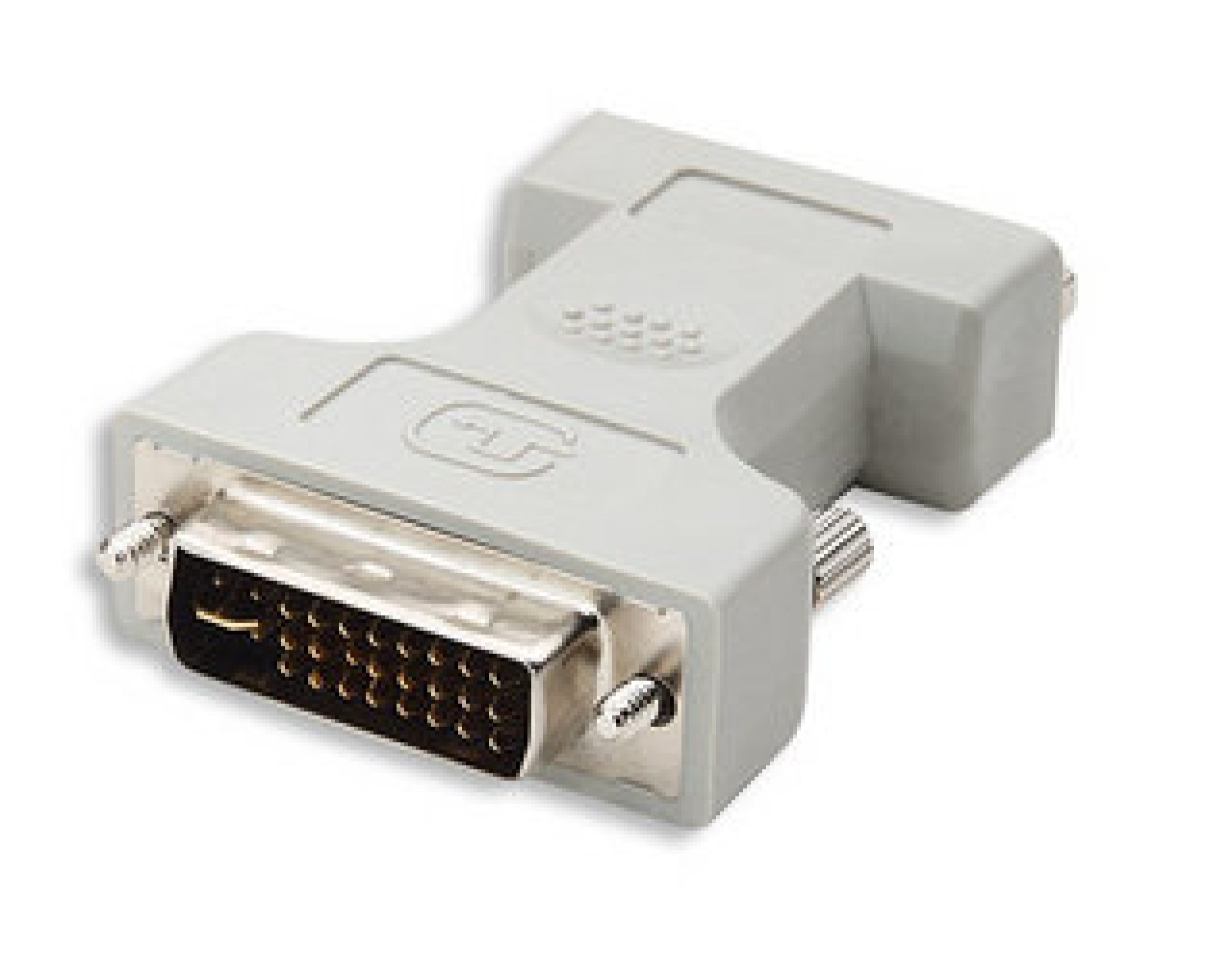 328883 Adaptador de Vídeo Digital DVI-I  Macho a VGA hembra – Compatible con interfaces DVI-I y DVI-D