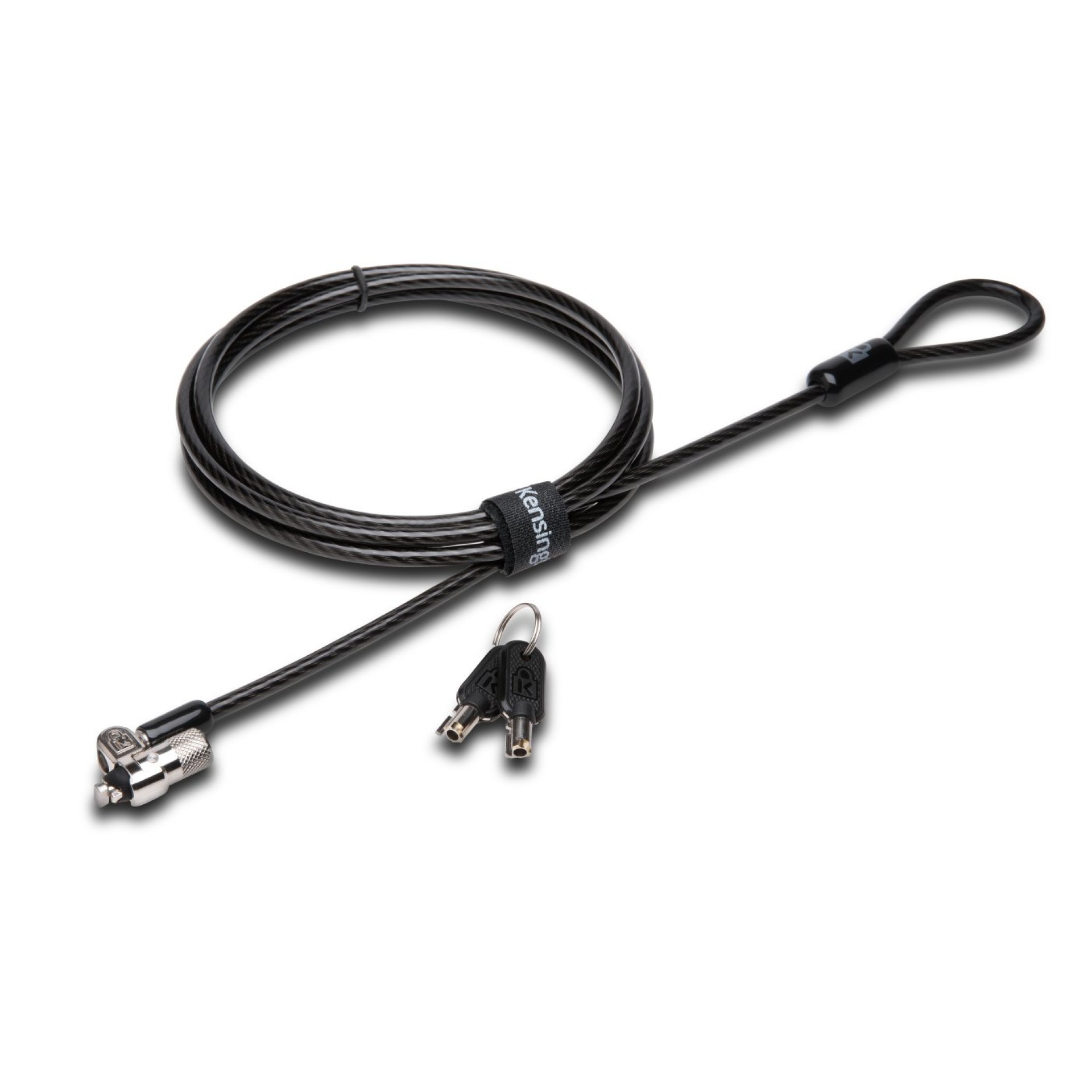 Candado con Llave MicroSaver 2.0 para Portáti KENSINGTON K64434WW – Llave, Negro/Plata, Laptops