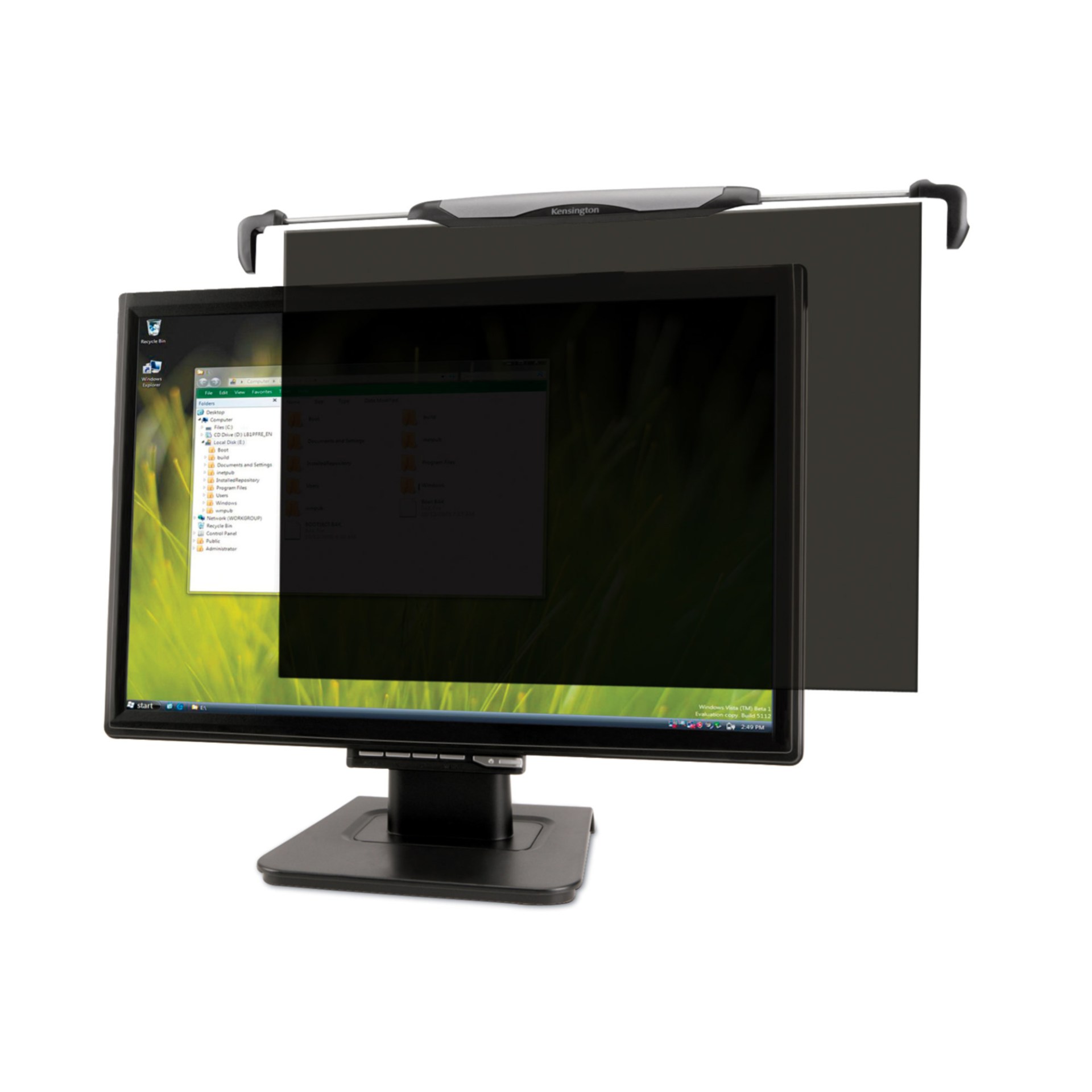 Filtro de Privacidad para Monitor – KENSINGTON, K55315WW, 24 pulgadas