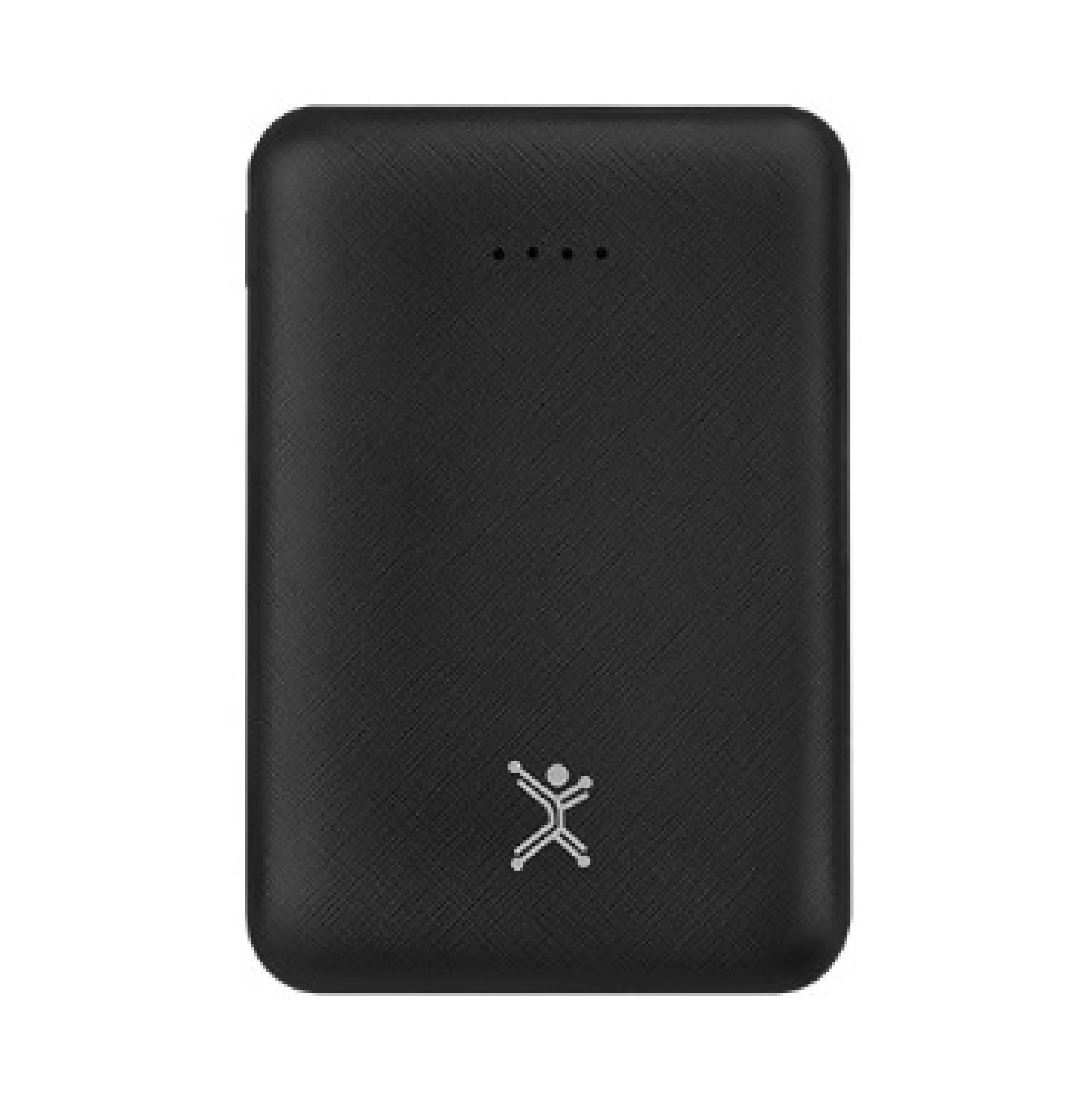 Power Bank 10000 MAH – conector USB A y micro  PERFECT CHOICE PC-240945, Negro, 10000 mAh, 5 V