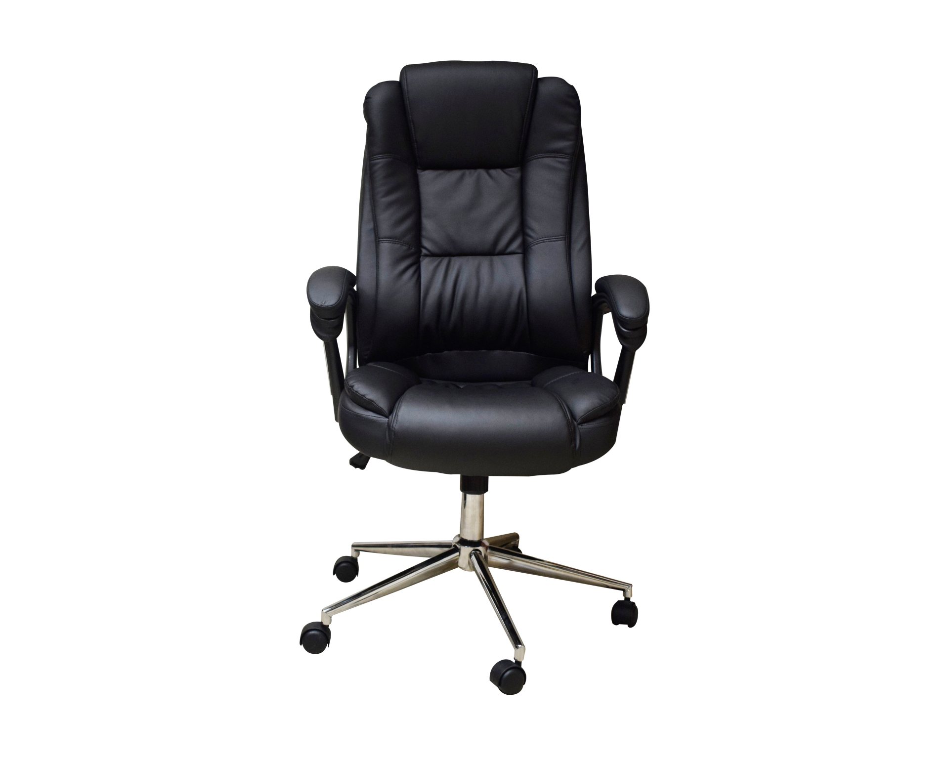 Silla Ejecutiva Naceb Technology Negro NA-0930N – Ejecutiva, Asiento acolchado, Negro, Vinipiel