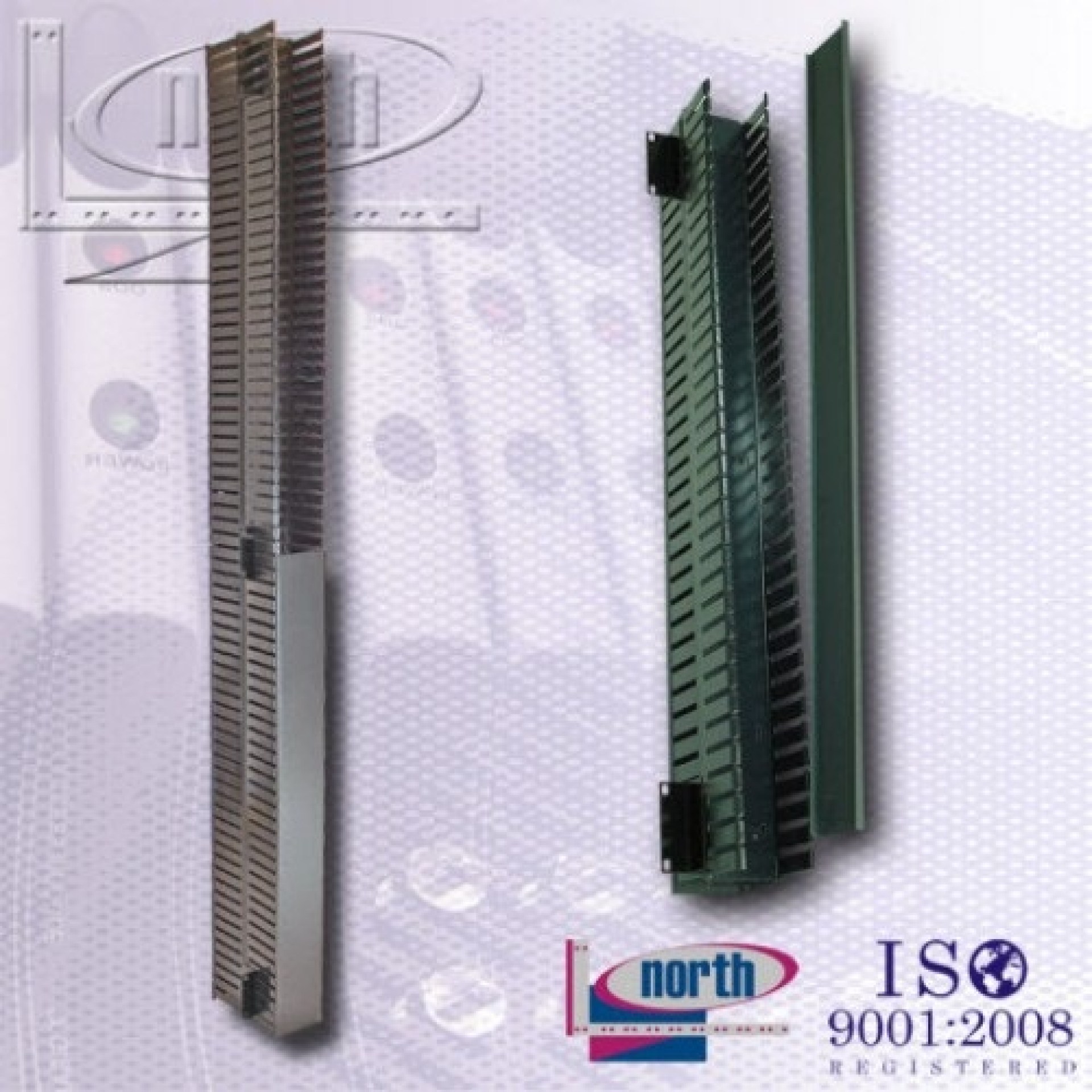 Organizador Vertical NORTH SYSTEM – Negro, Acero, 5, 13 kg, 182, 5 cm