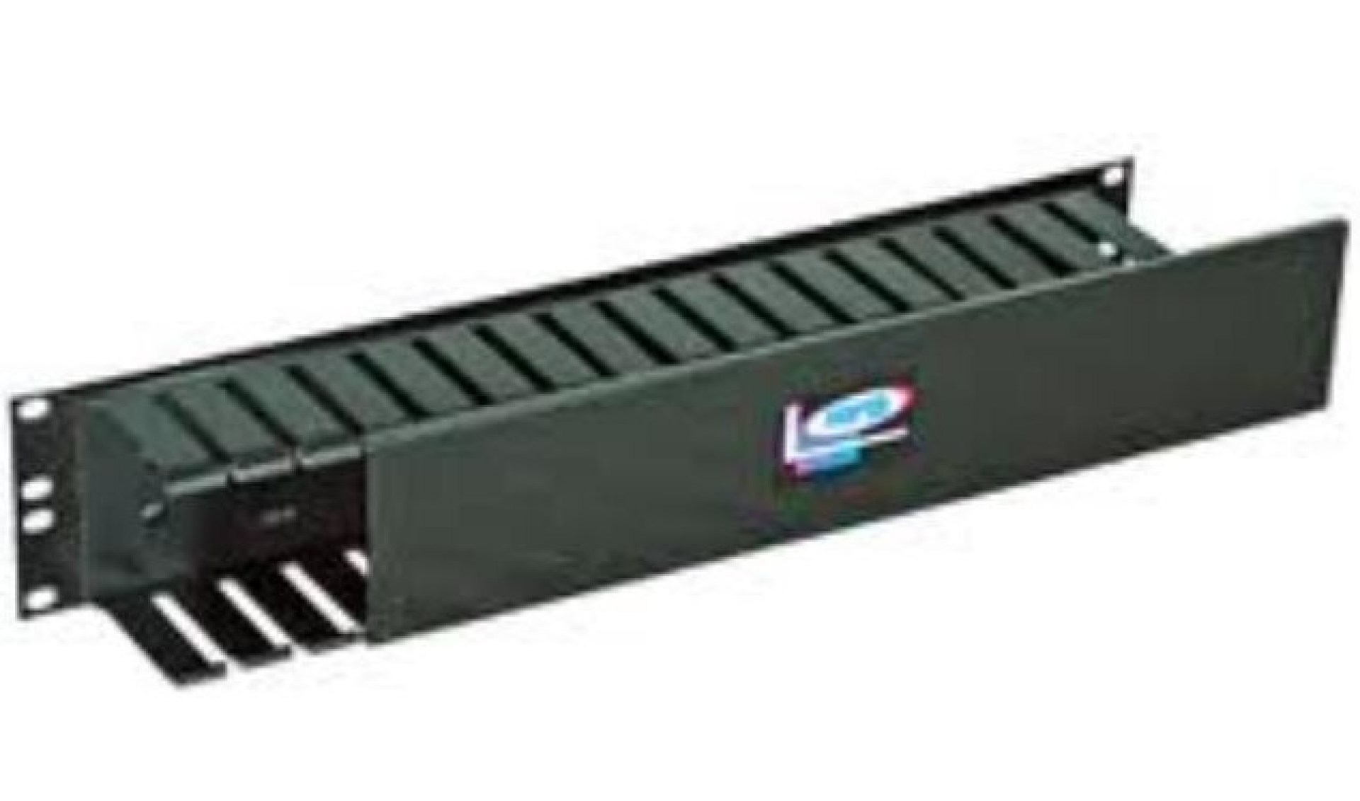 Organizador horizontal NORTH SYSTEM – Acero al carbón, Negro, 0, 93 kg, 7, 62cm