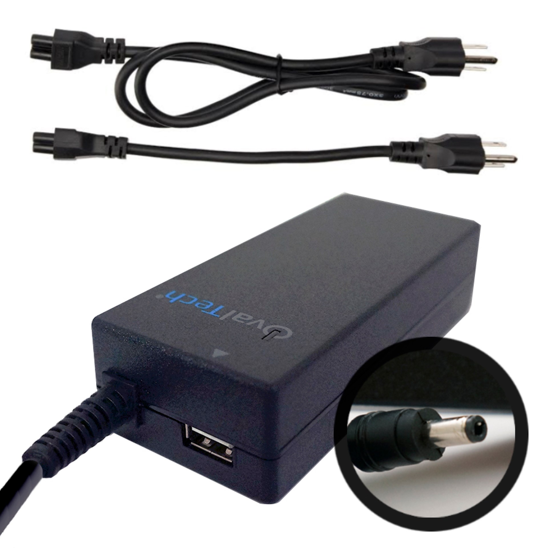 Cargador / Adaptador para Laptop OVALTECH OTAC-E51 de 90W 19V-4.74A (5.5*2.5) –
