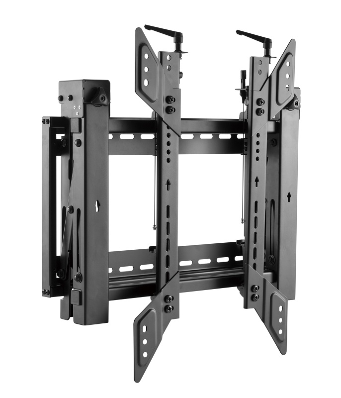 Soporte para Videowall OVALTECH OVW-4570 para TV de 45 pulgadas a 70 pulgadas (Resistencia 70kgs) Pop Out PORTRAIT Video Wall –