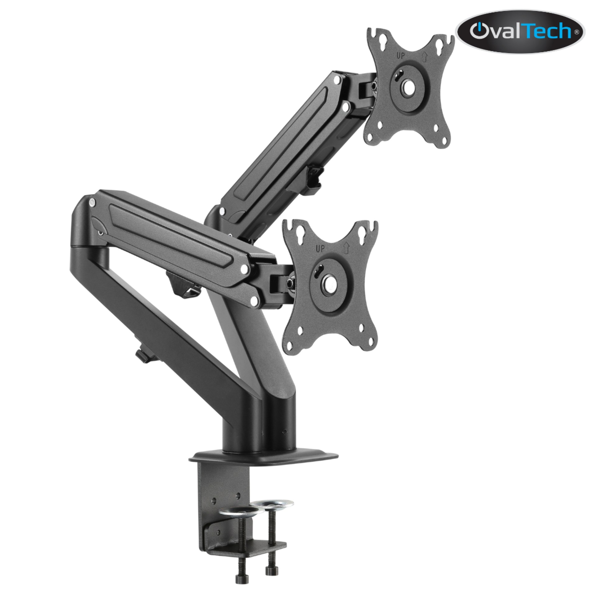 Soporte para Monitor OVM-D1727 OVALTECH para LCD de 17 a 27 pulgadas (Resistencia 6.5kgs) –