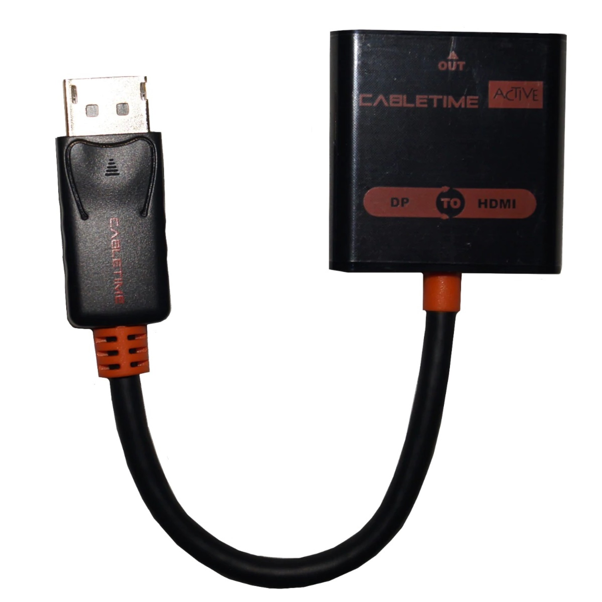 Adaptador DisplayPort A HDMI OVDP-HDMIA OVALTECH 4K/60HZ ACTIVE / DP20P –