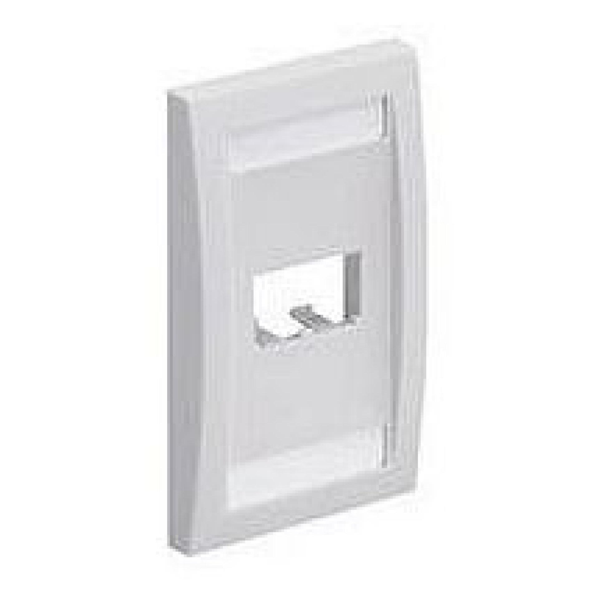 Placa para Pared PANDUIT – 2, Color blanco, ABS sintéticos, 6, 98 cm, 11, 43 cm