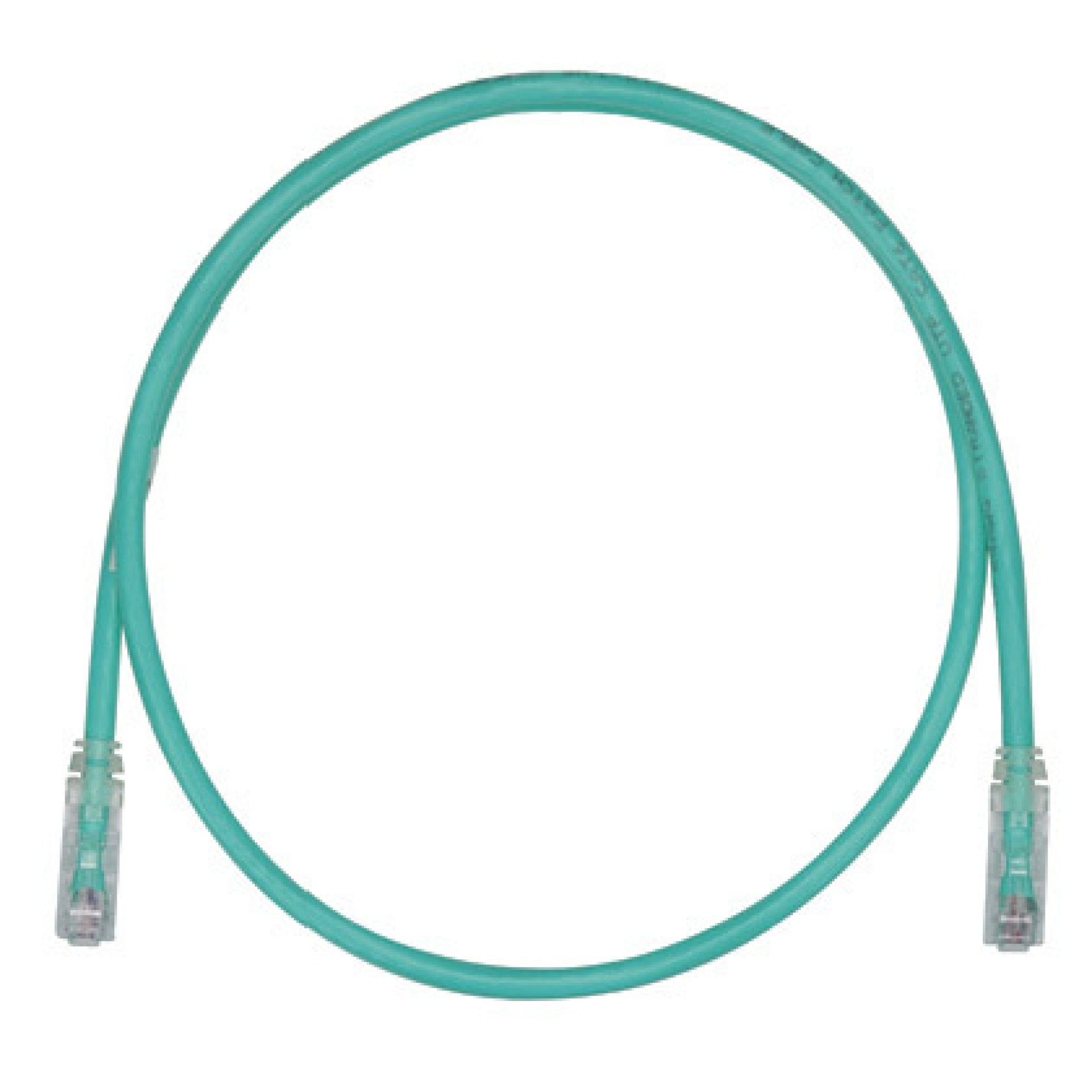Cable de Parcheo PANDUIT UTPSP7GRY 7 pies de largo – Categoría 6, color VERDE.