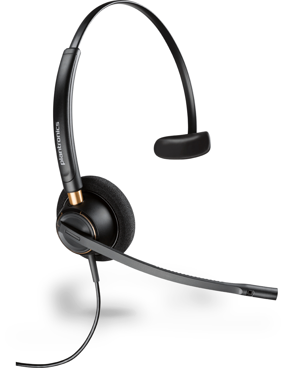 Poly EncorePro HW510 – Alambrico, Monoaural, conector QD